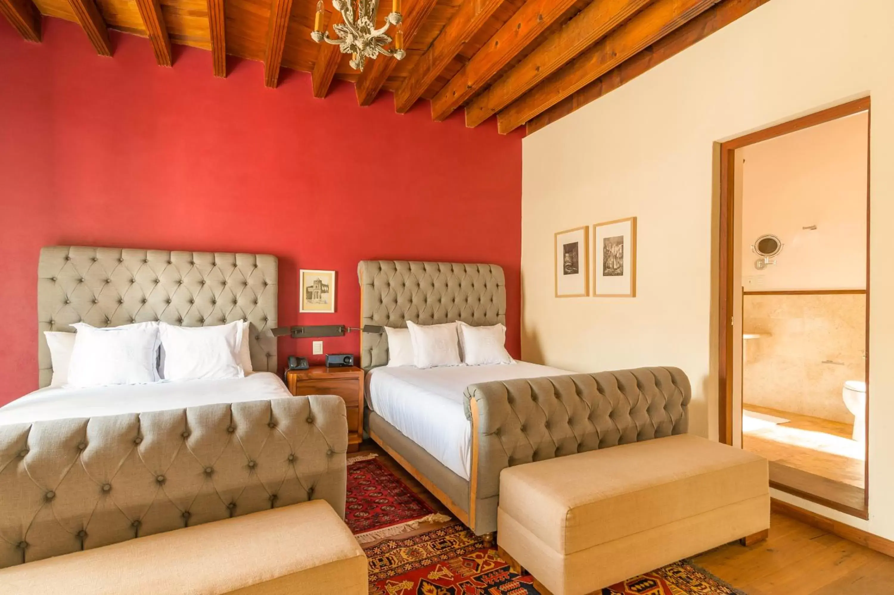 Bed in Casa del Rector Hotel Boutique