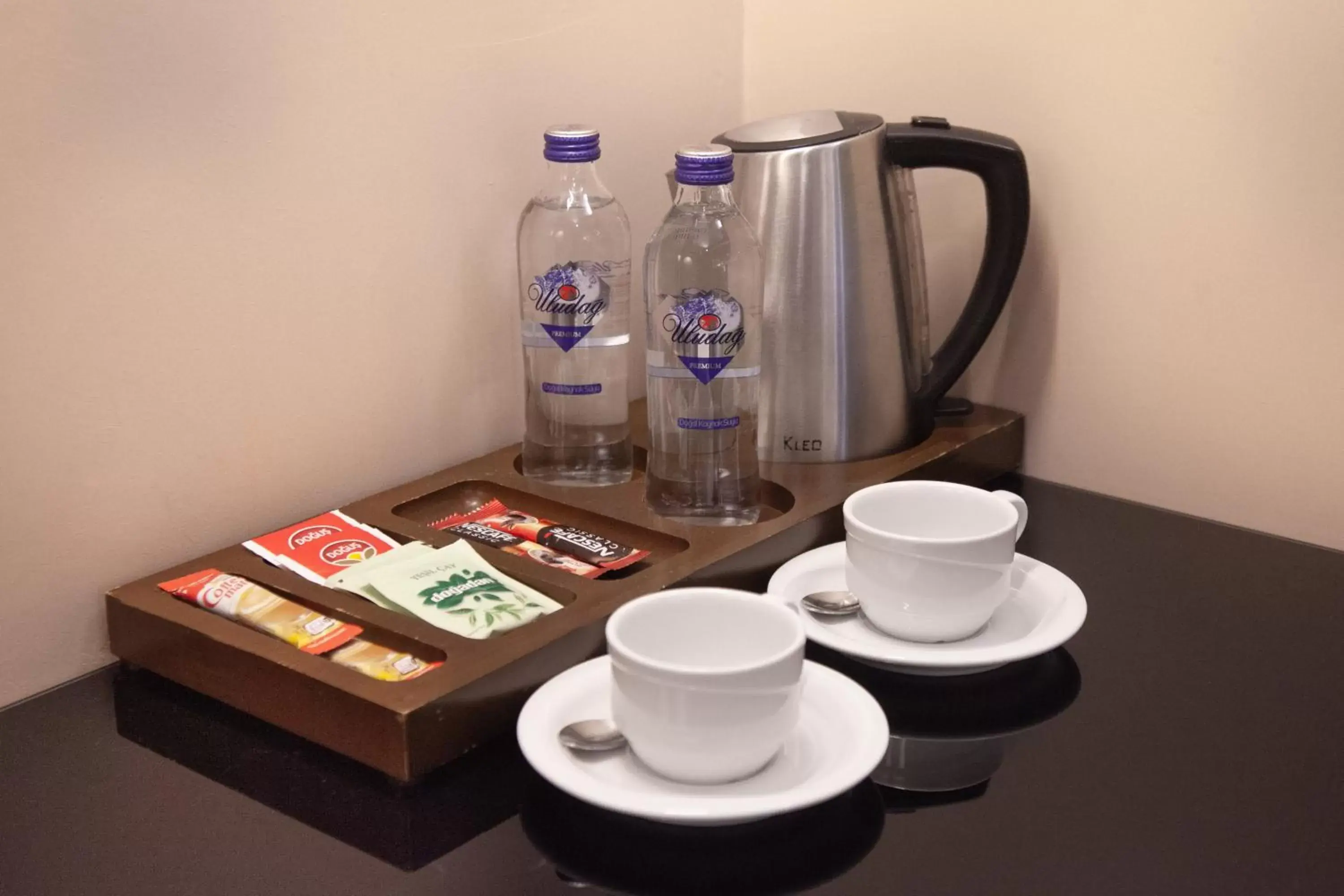 Coffee/tea facilities in Harbiye Residence