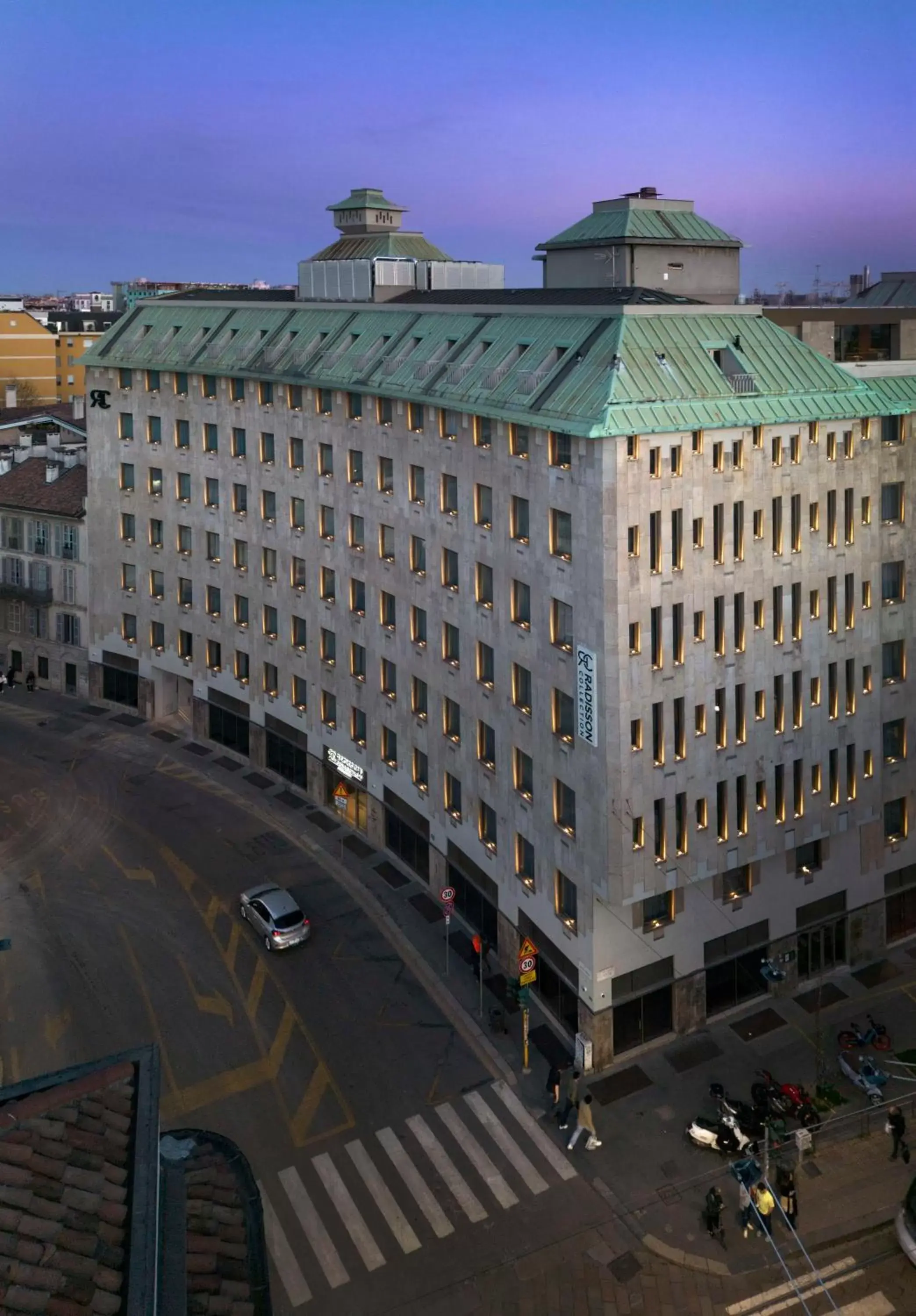 Property building in Radisson Collection Hotel, Santa Sofia Milan Property building in Radisson Collection Hotel, Santa Sofia Milan