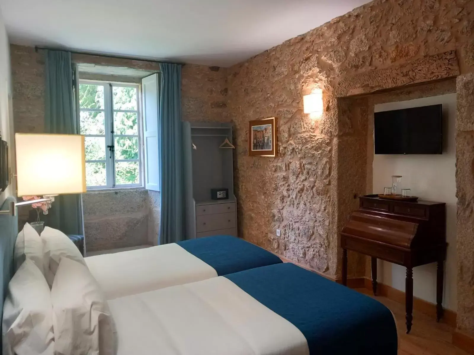 Bedroom, Bed in Hotel Pazo de Bieite