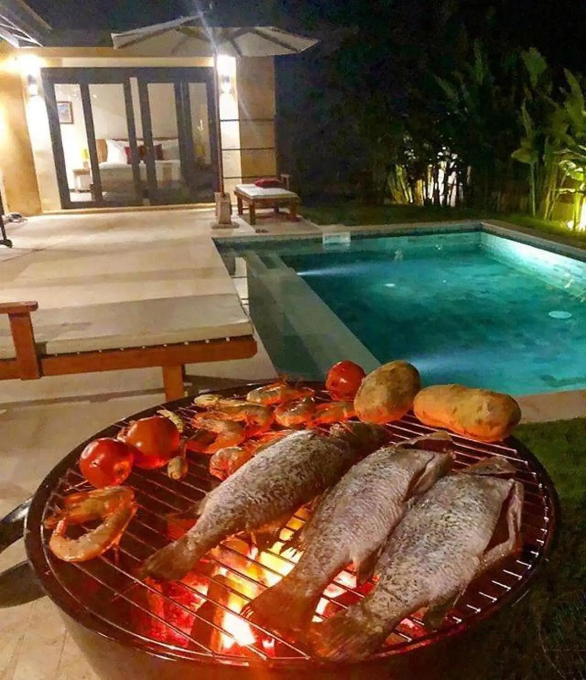 BBQ facilities, Swimming Pool in Alanta Pool Villa