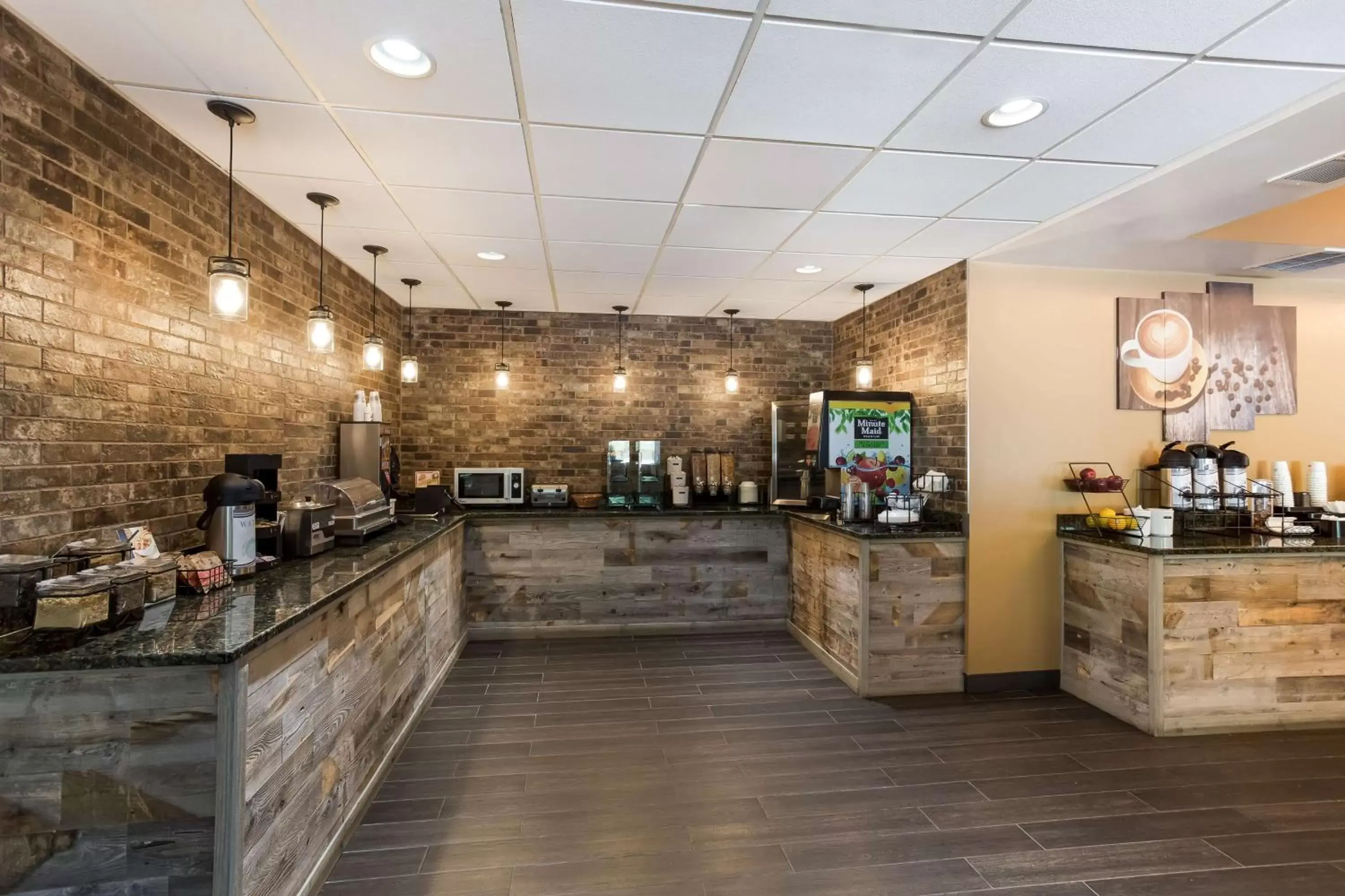 Breakfast in Best Western Logan Inn Breakfast in Best Western Logan Inn