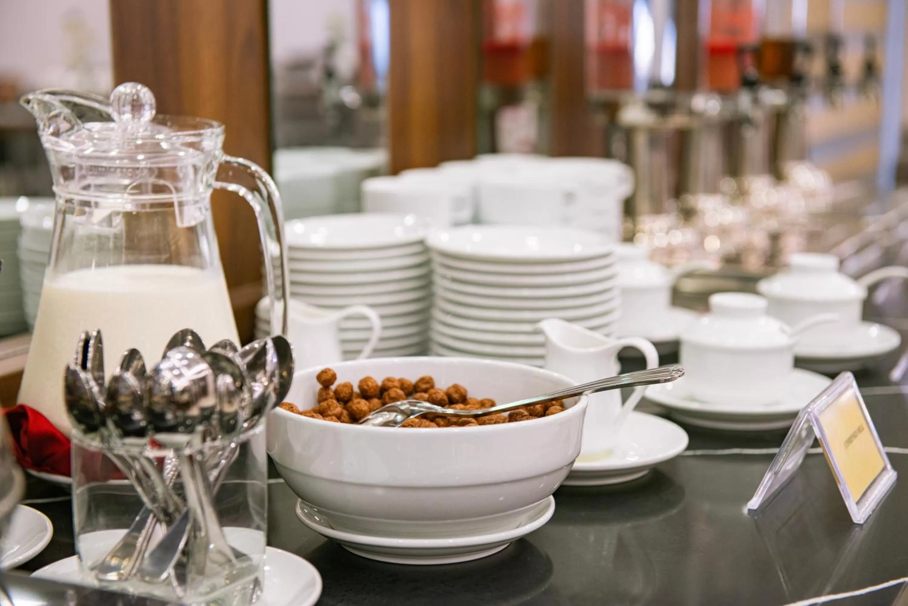 Buffet breakfast in Western Skyline Hotel