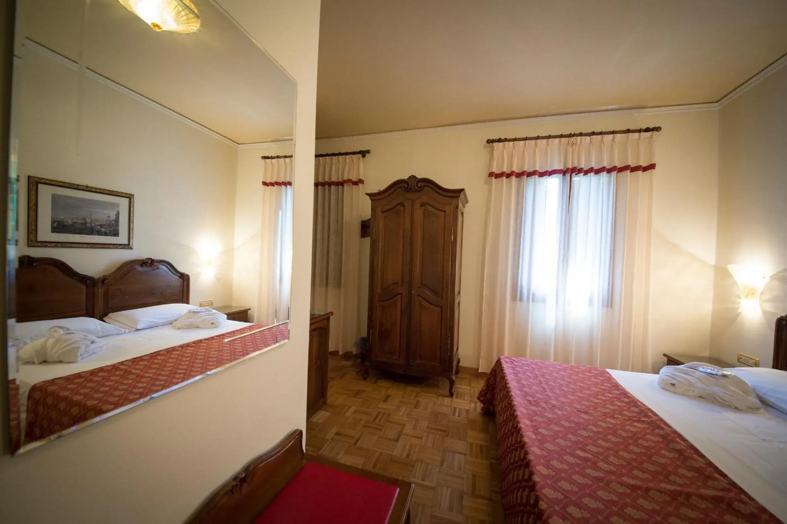 Bed in Hotel Spessotto