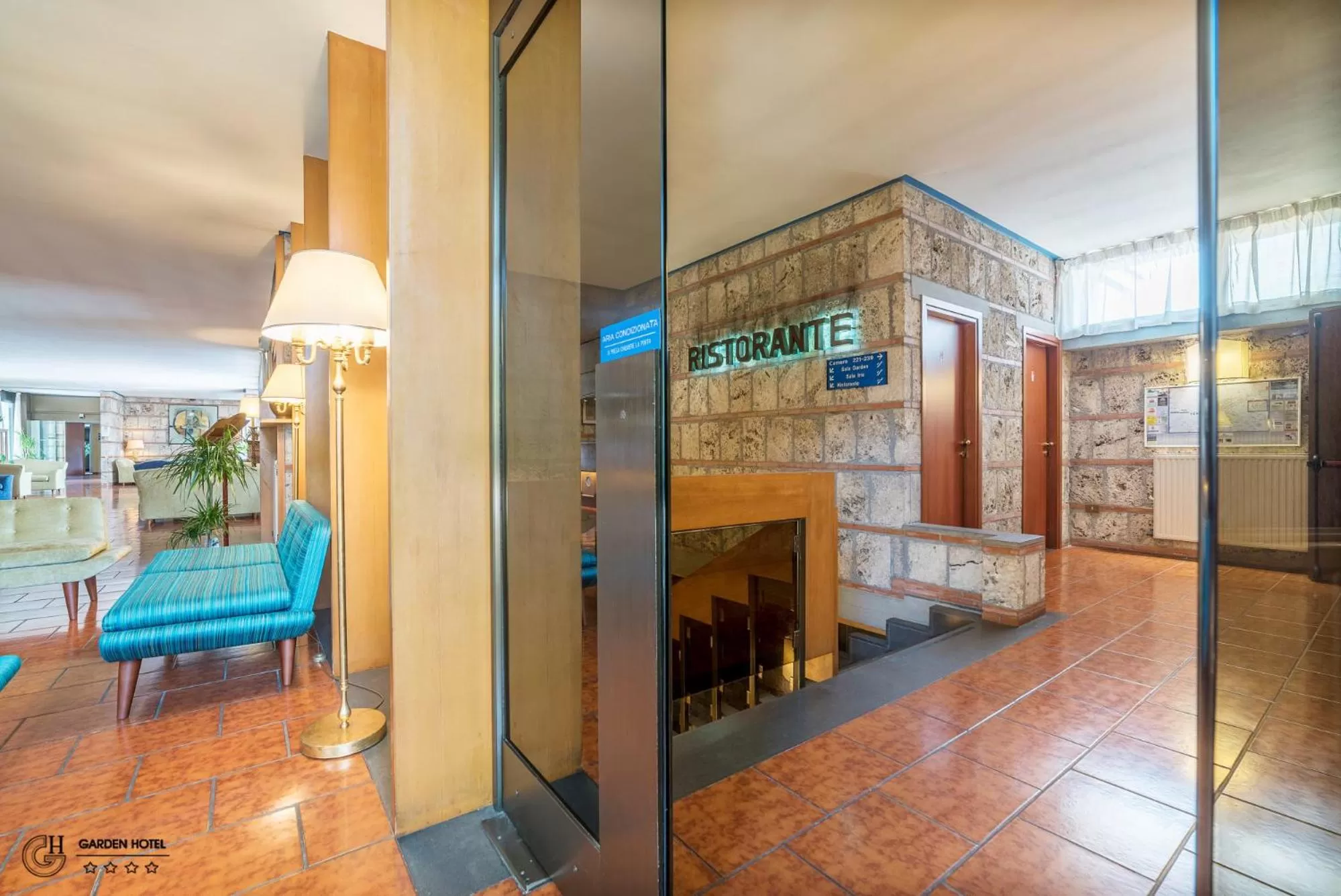 Lobby or reception in Hotel Garden Terni