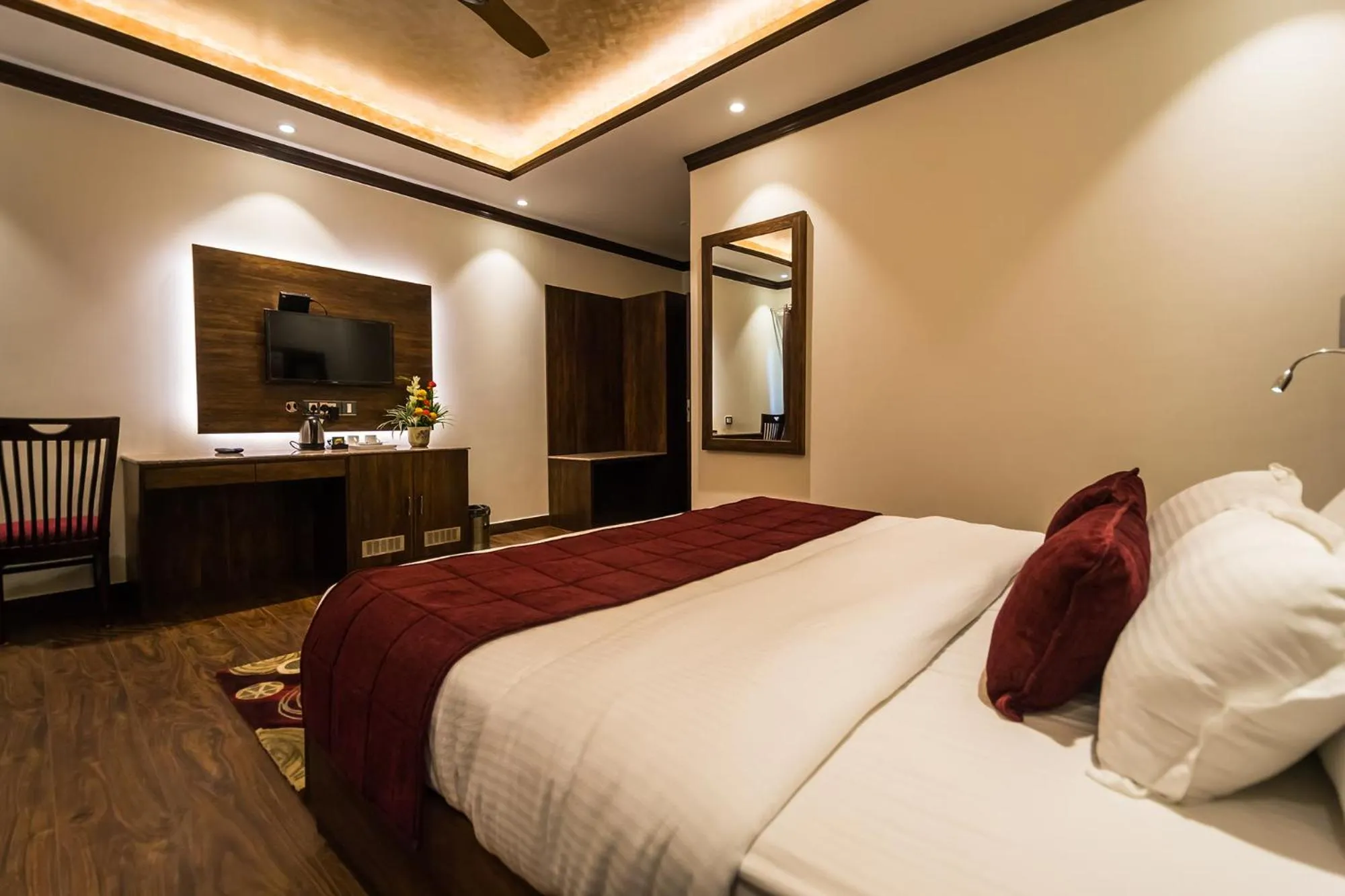 Photo of the whole room, Bed in The Highland Park - A Truly River side Resort