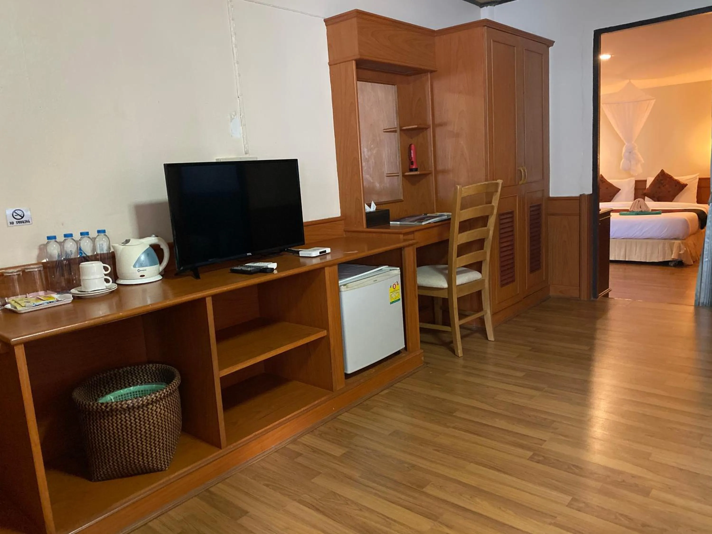 Bed in Southern Lanta Resort