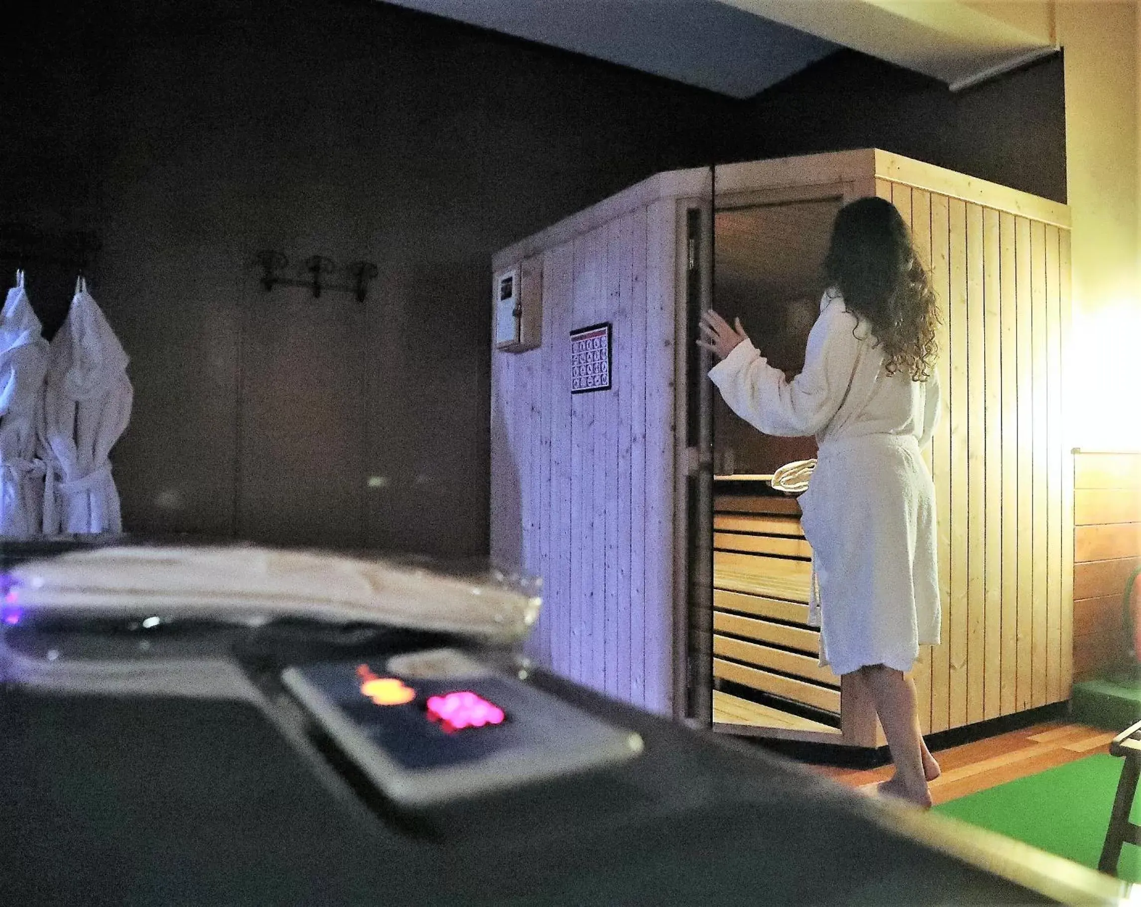 Sauna in Hotel Italia