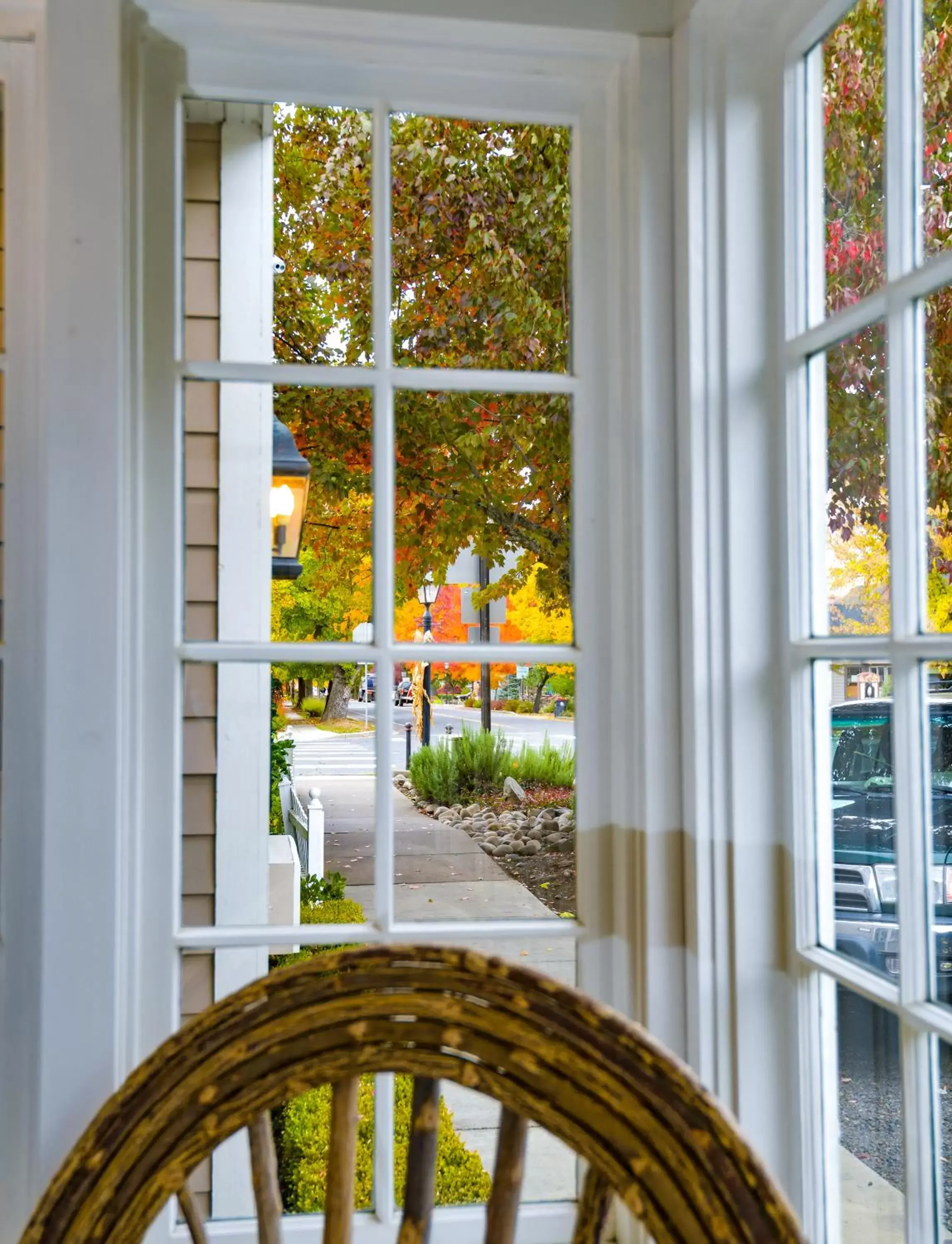 Facade/entrance in McCully House Inn