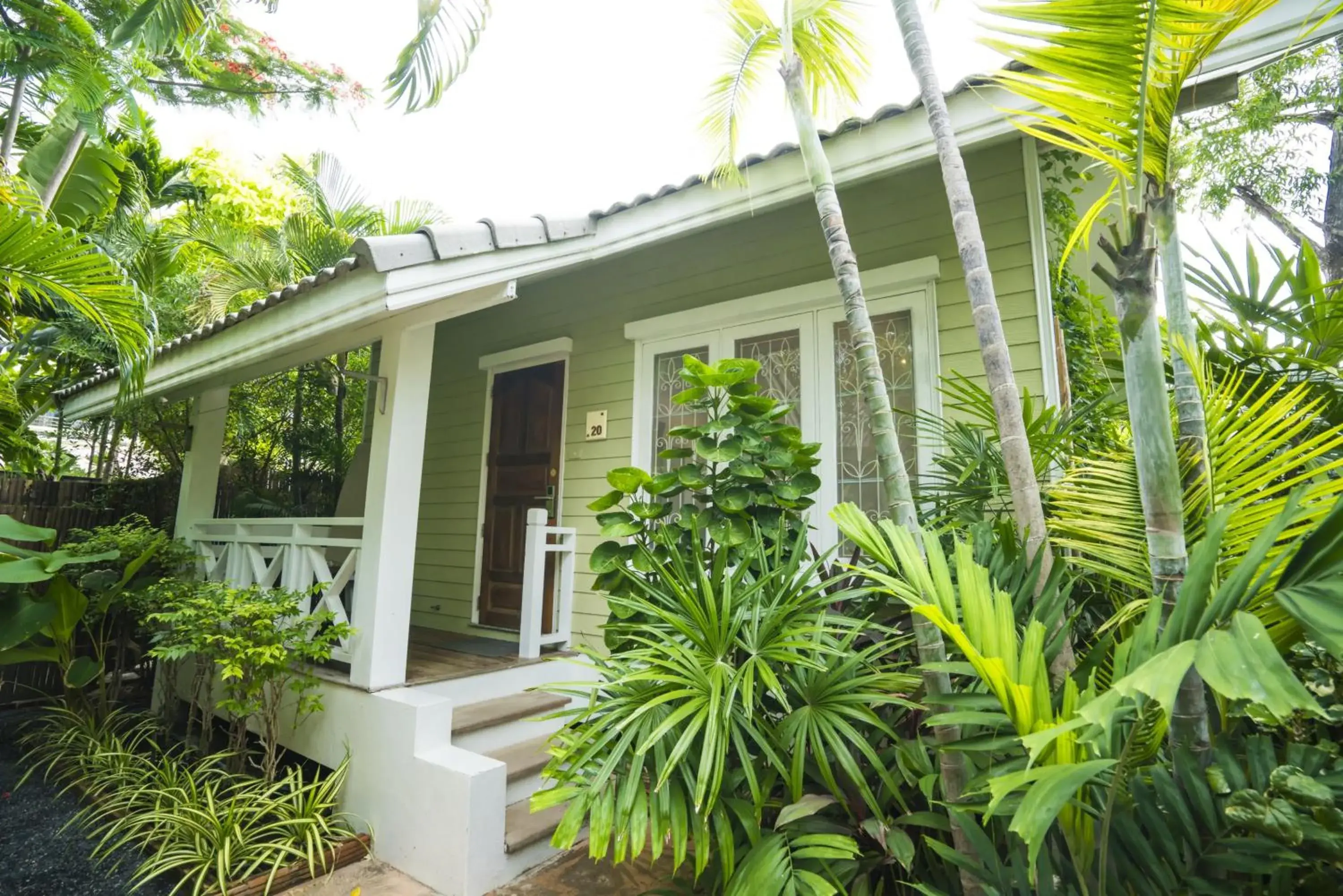 Garden view in King's Garden Resort - SHA Plus Garden view in King's Garden Resort - SHA Plus