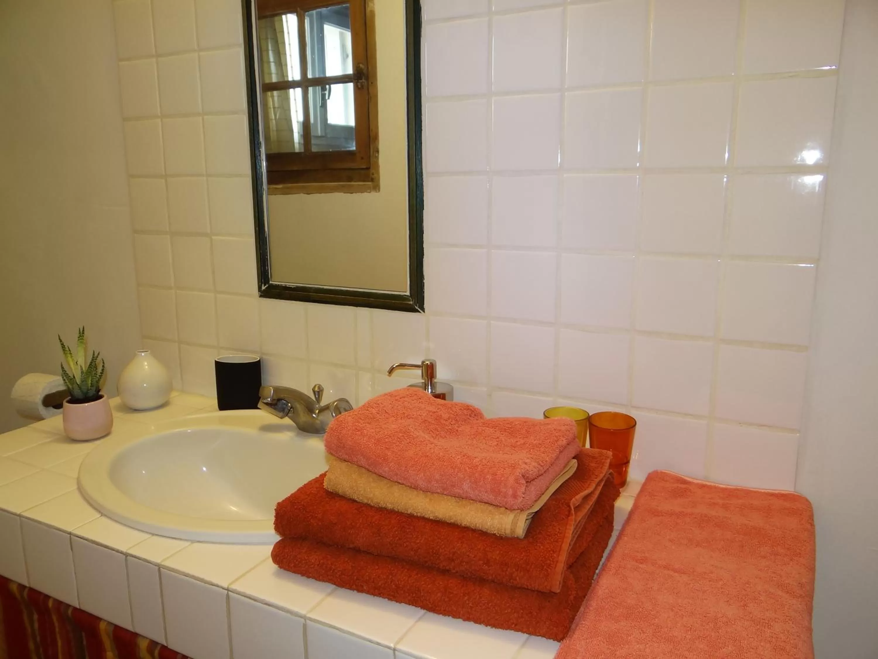 Bathroom in Aux berges du pont du gard