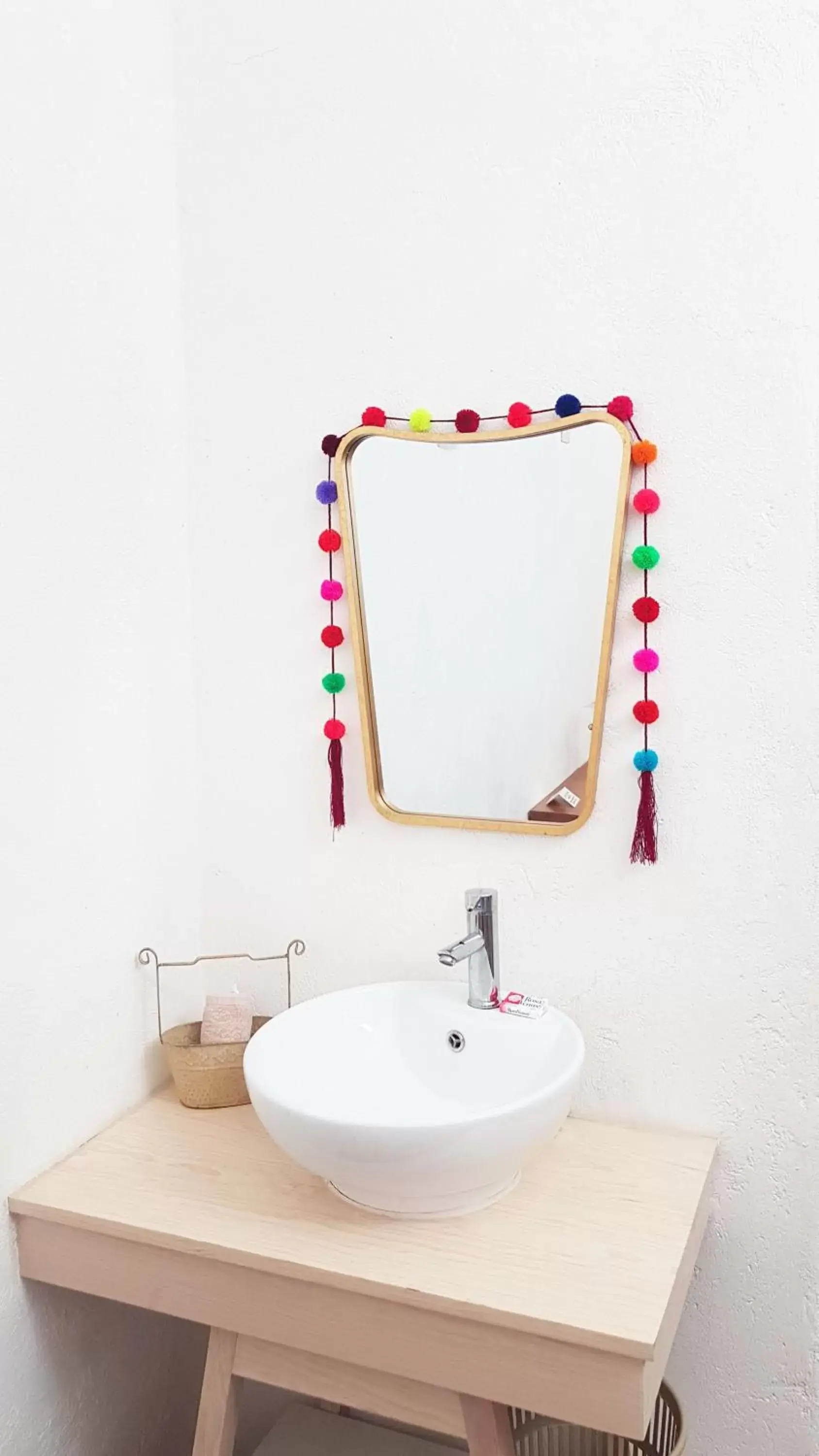 Bathroom in Hostal Hoja Santa