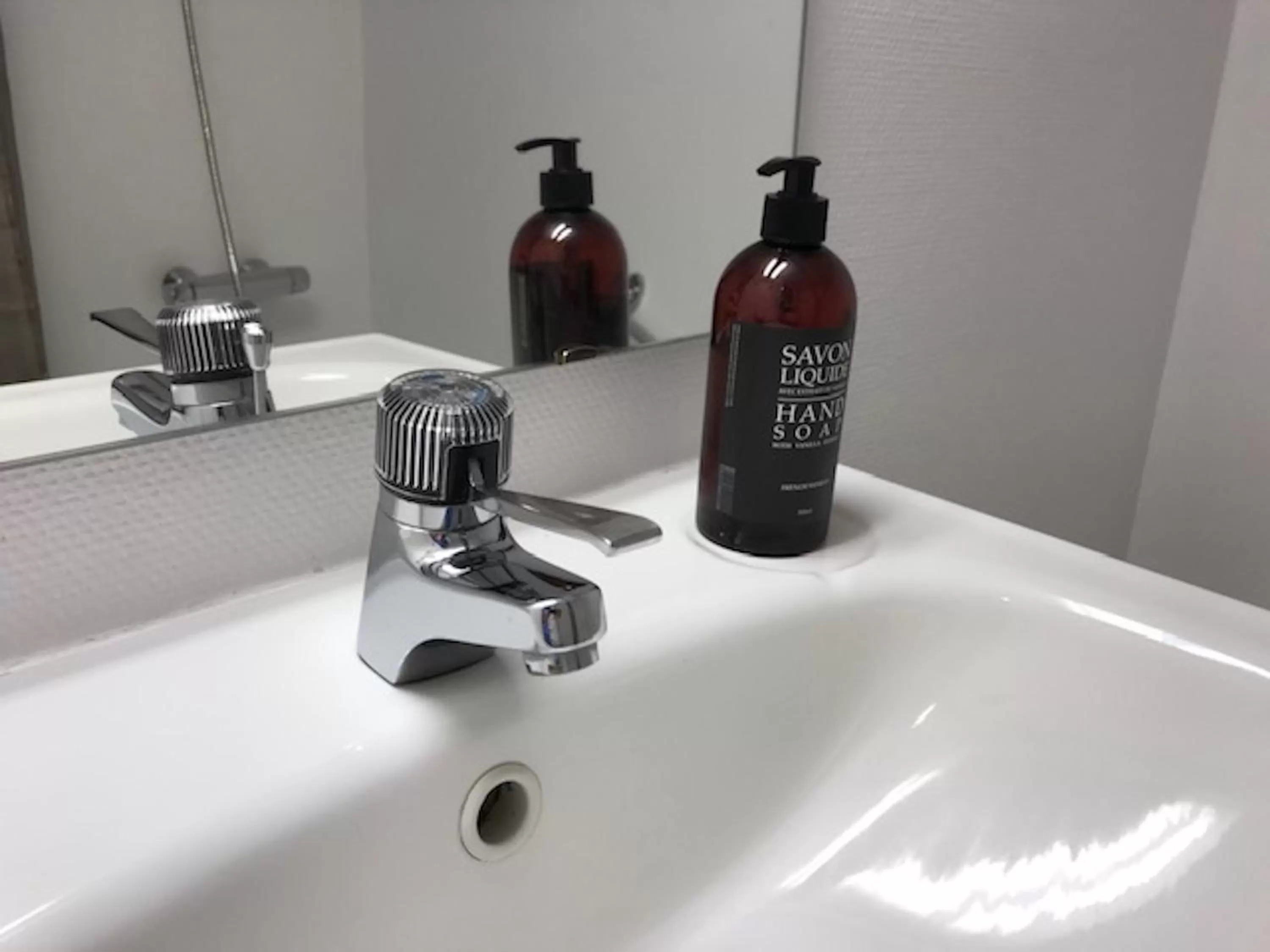 Toilet in Hotell Norrort