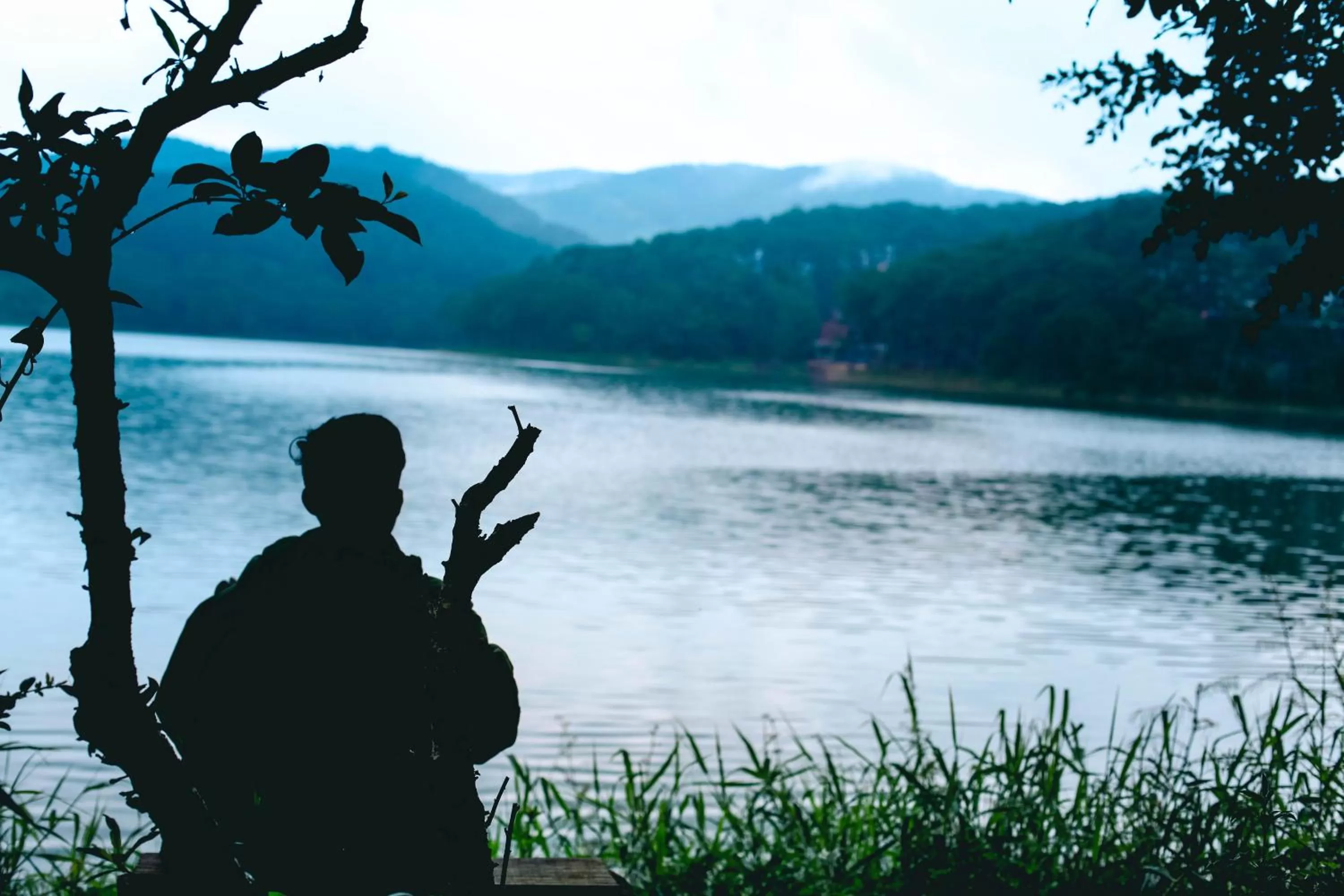 Lake view in The Lake House Dalat
