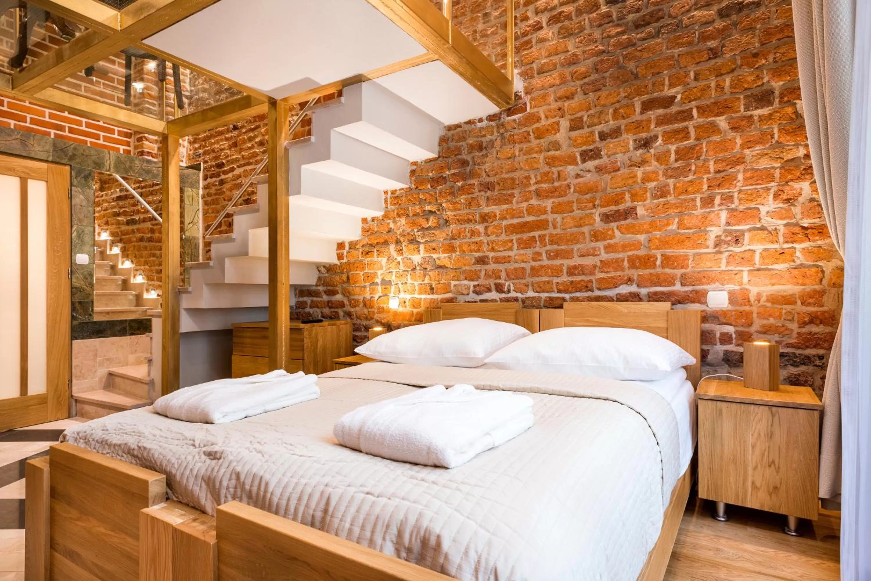 Bed in Aparthotel Stare Miasto