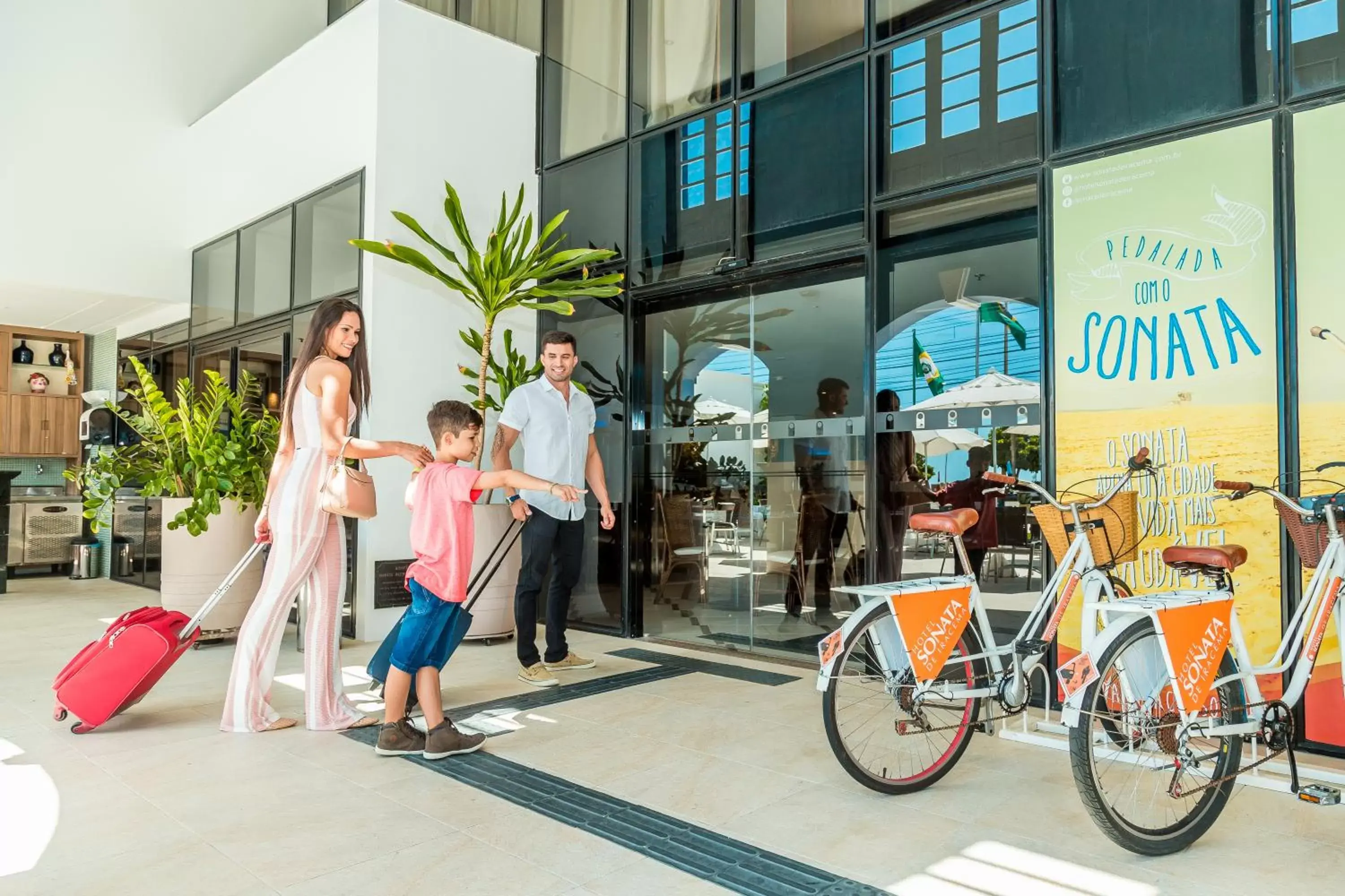 Cycling in Hotel Sonata de Iracema