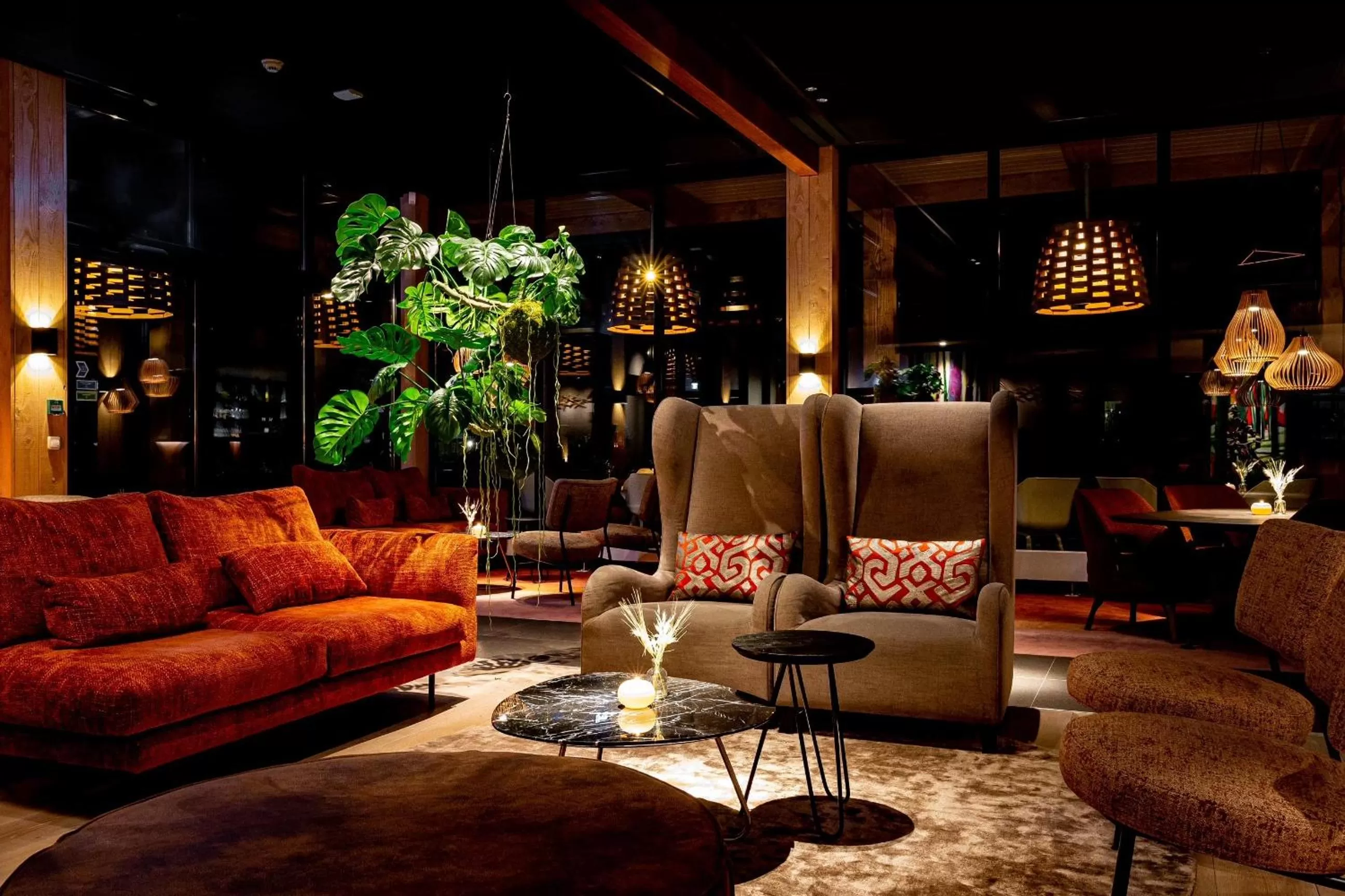 Communal lounge/ TV room in Hotel de Sterrenberg - Adults Only