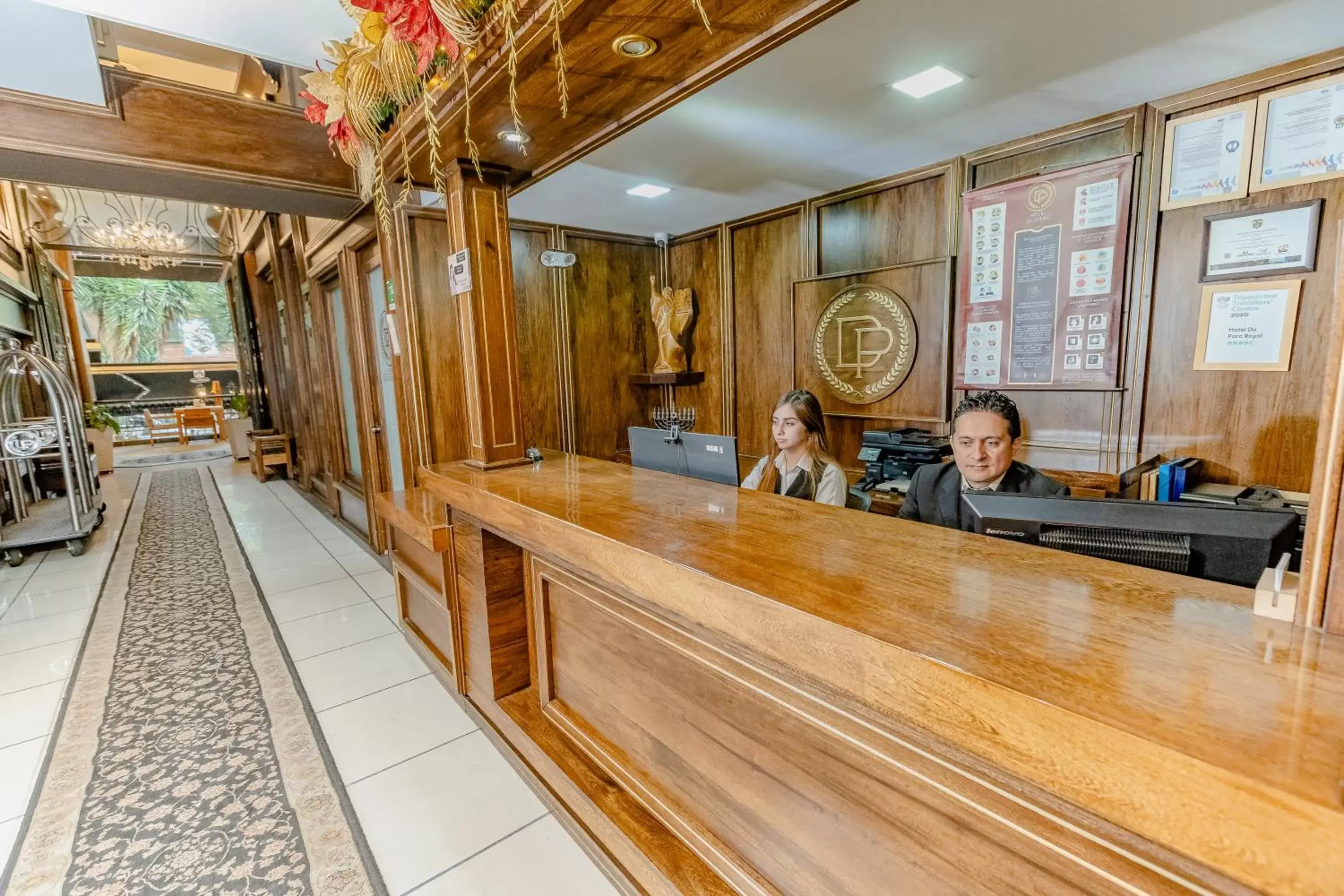 Lobby or reception, Lobby/Reception in Hotel Du Parc