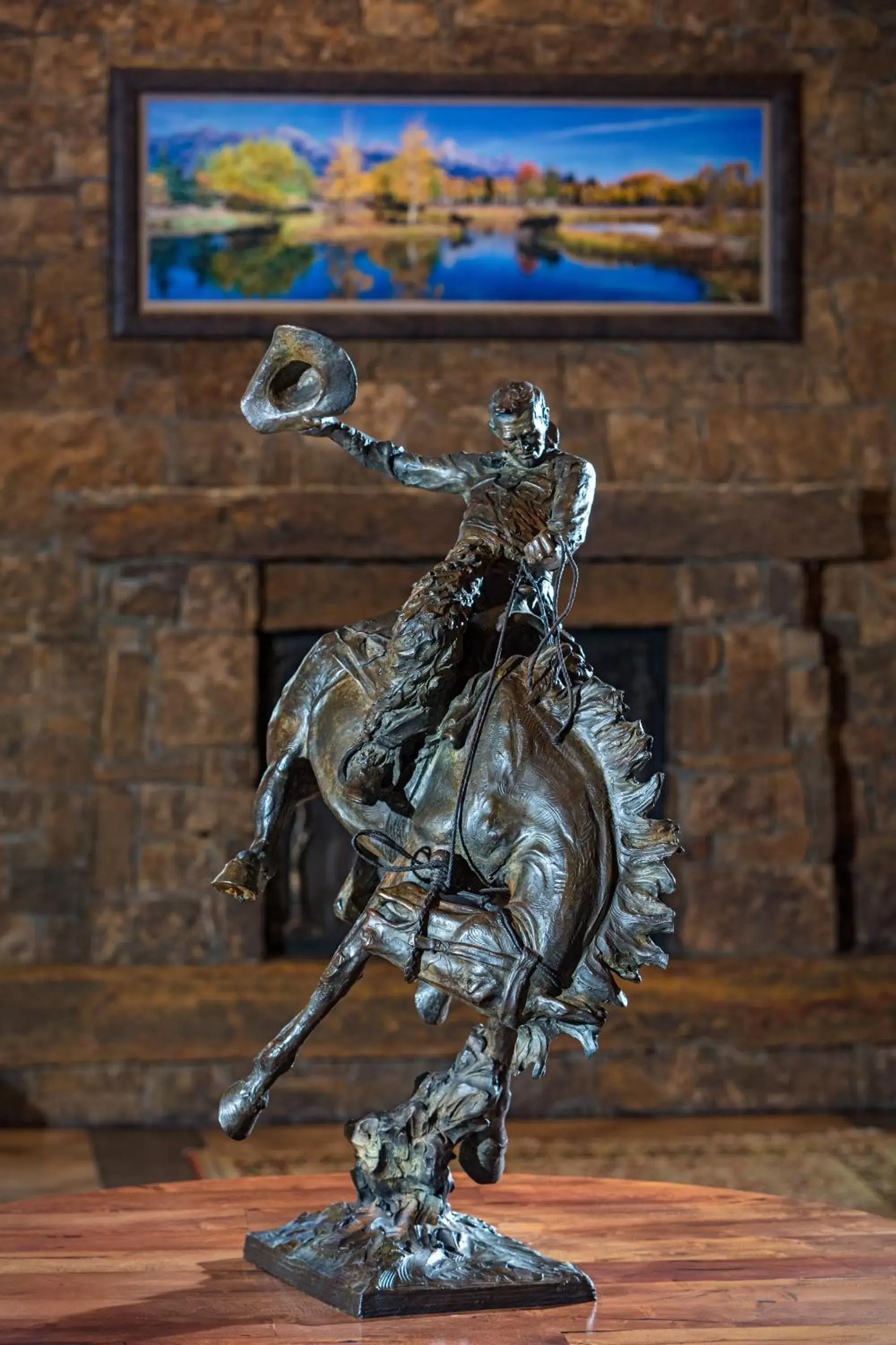 Decorative detail in Wyoming Inn of Jackson Hole
