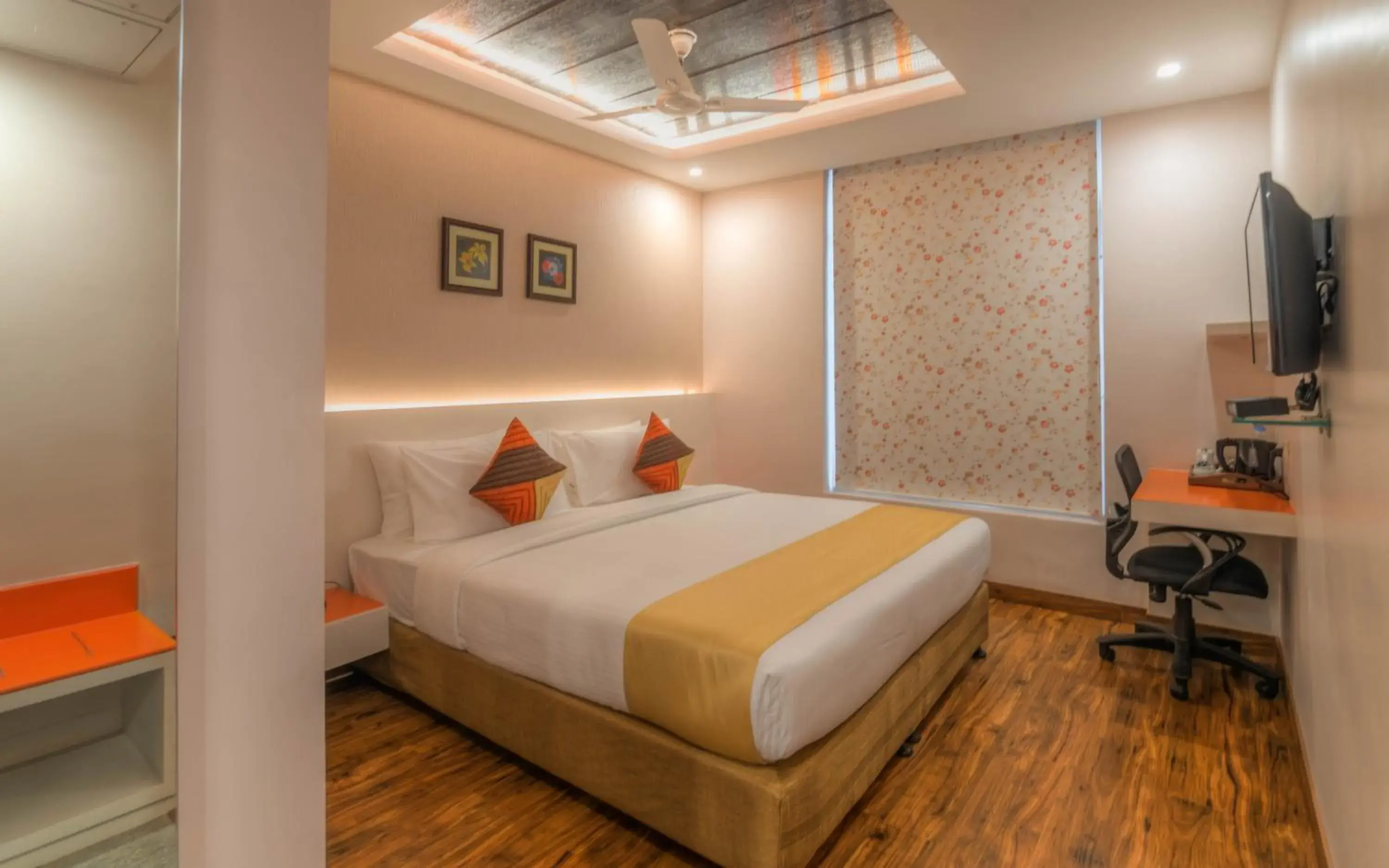 Bed in Mango Hotels Prangan Bed in Mango Hotels Prangan