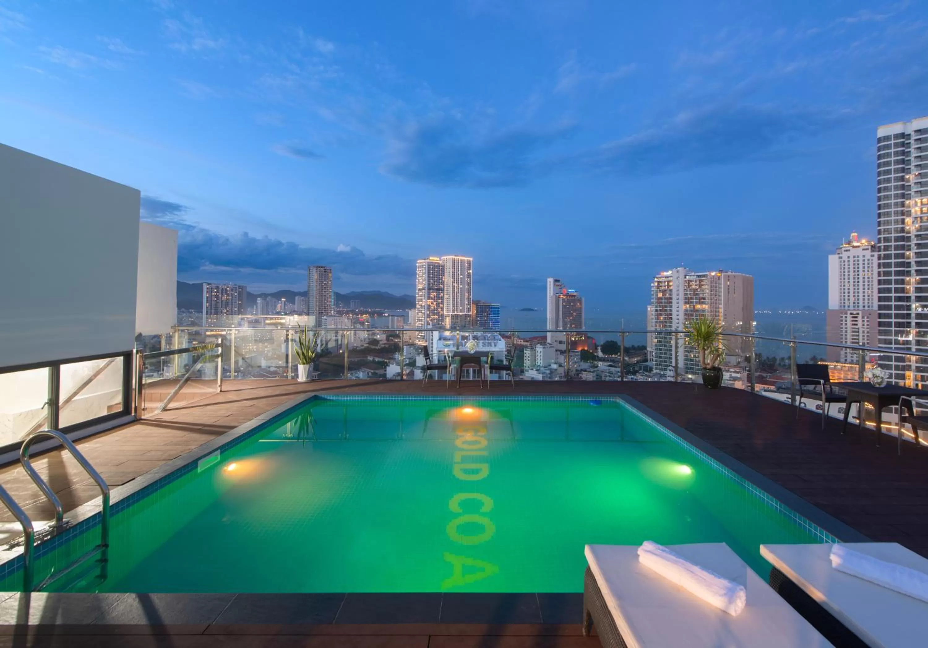 Swimming pool in The Gold Coast Hotel Nha Trang