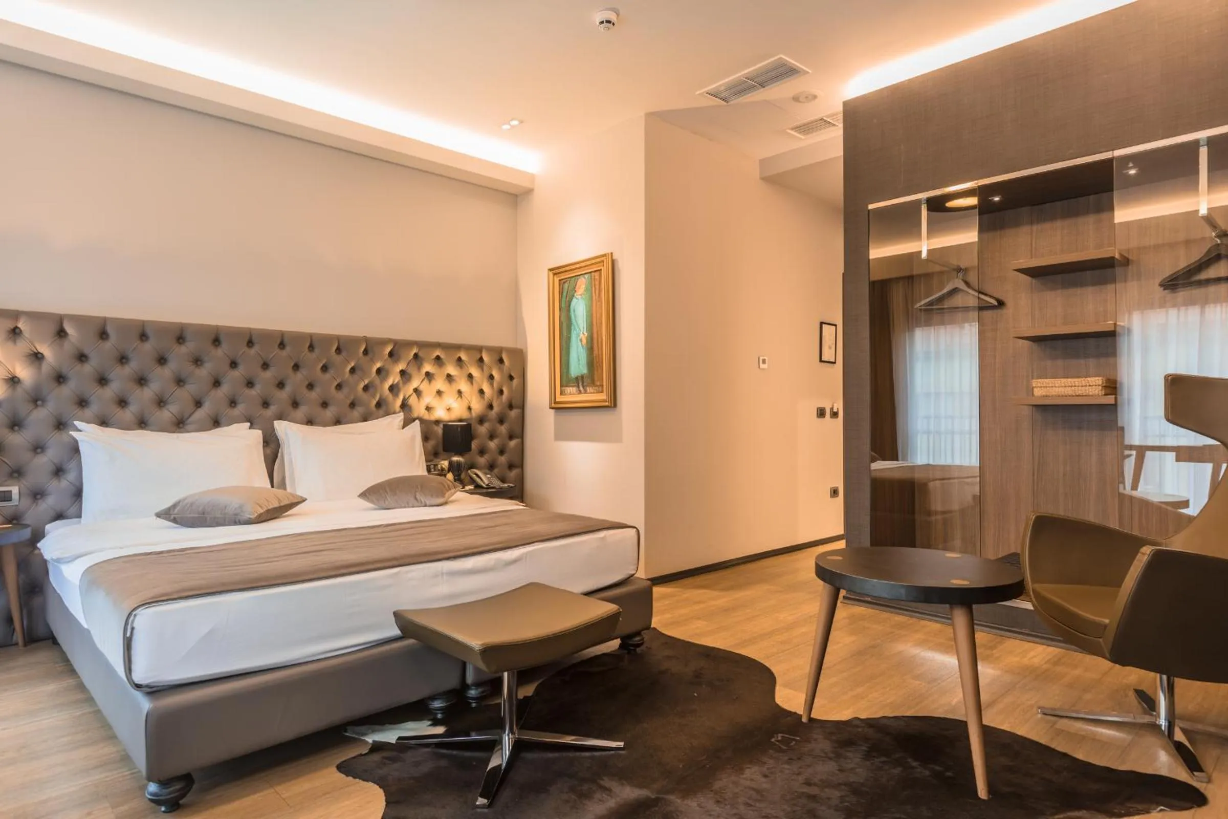 Bed in Solun Hotel & SPA