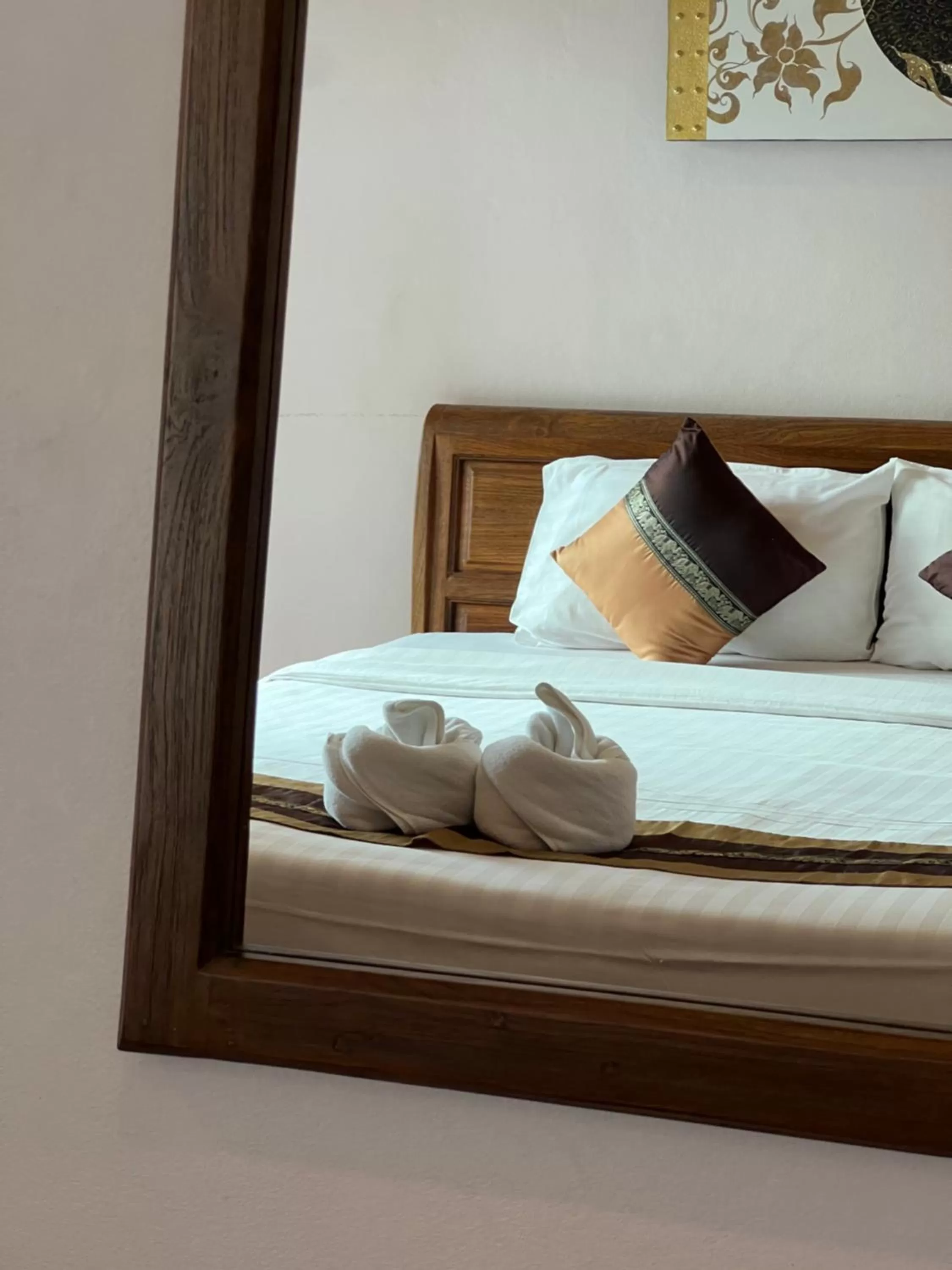 Bed in Pha Thai House