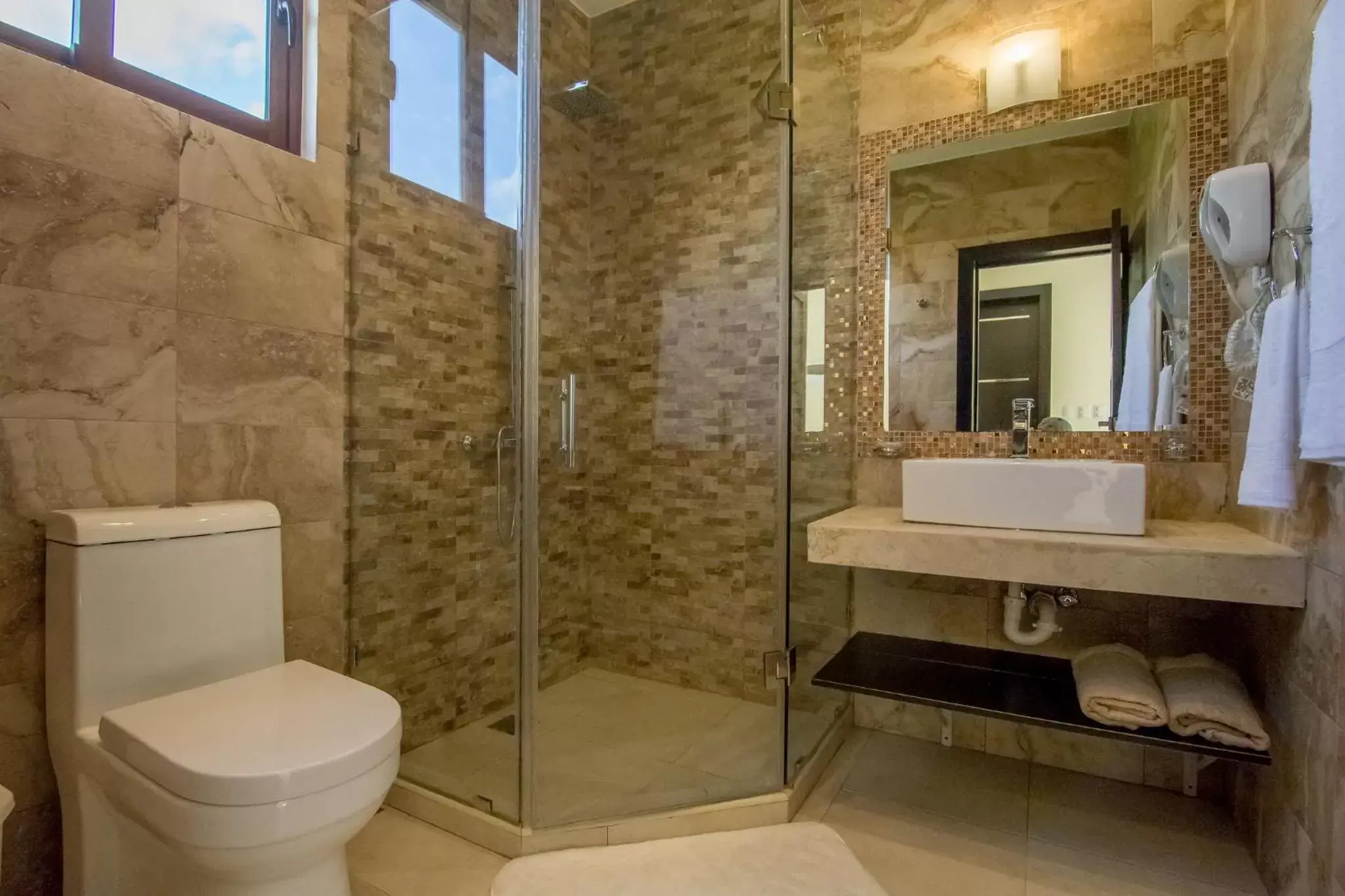 Shower, Bathroom in Caribbean Diamond Boutique Hotel