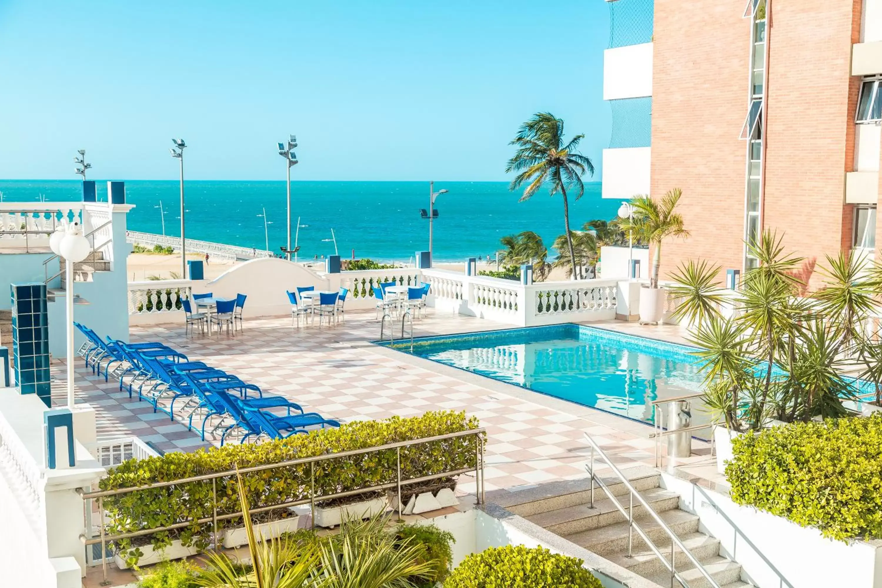 Pool View in Hotel Sonata de Iracema