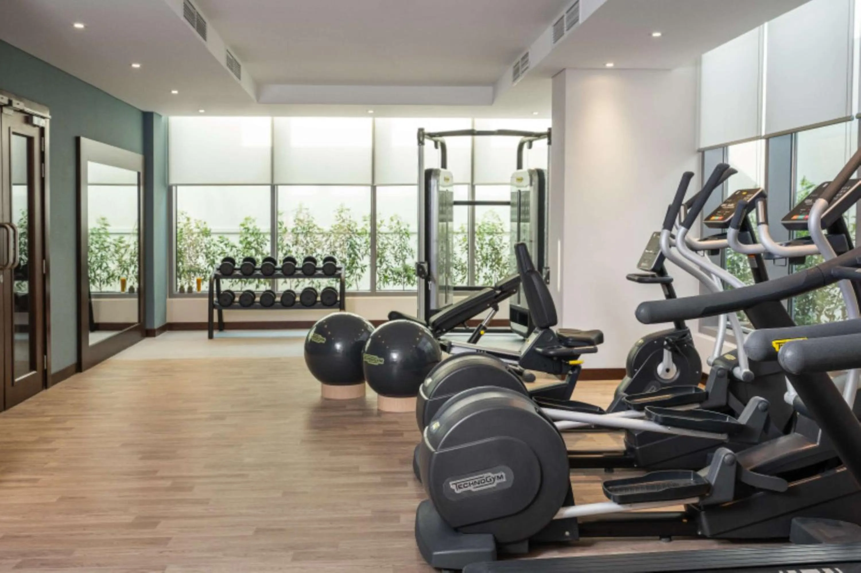 Fitness centre/facilities in Hampton By Hilton Dubai Al Barsha