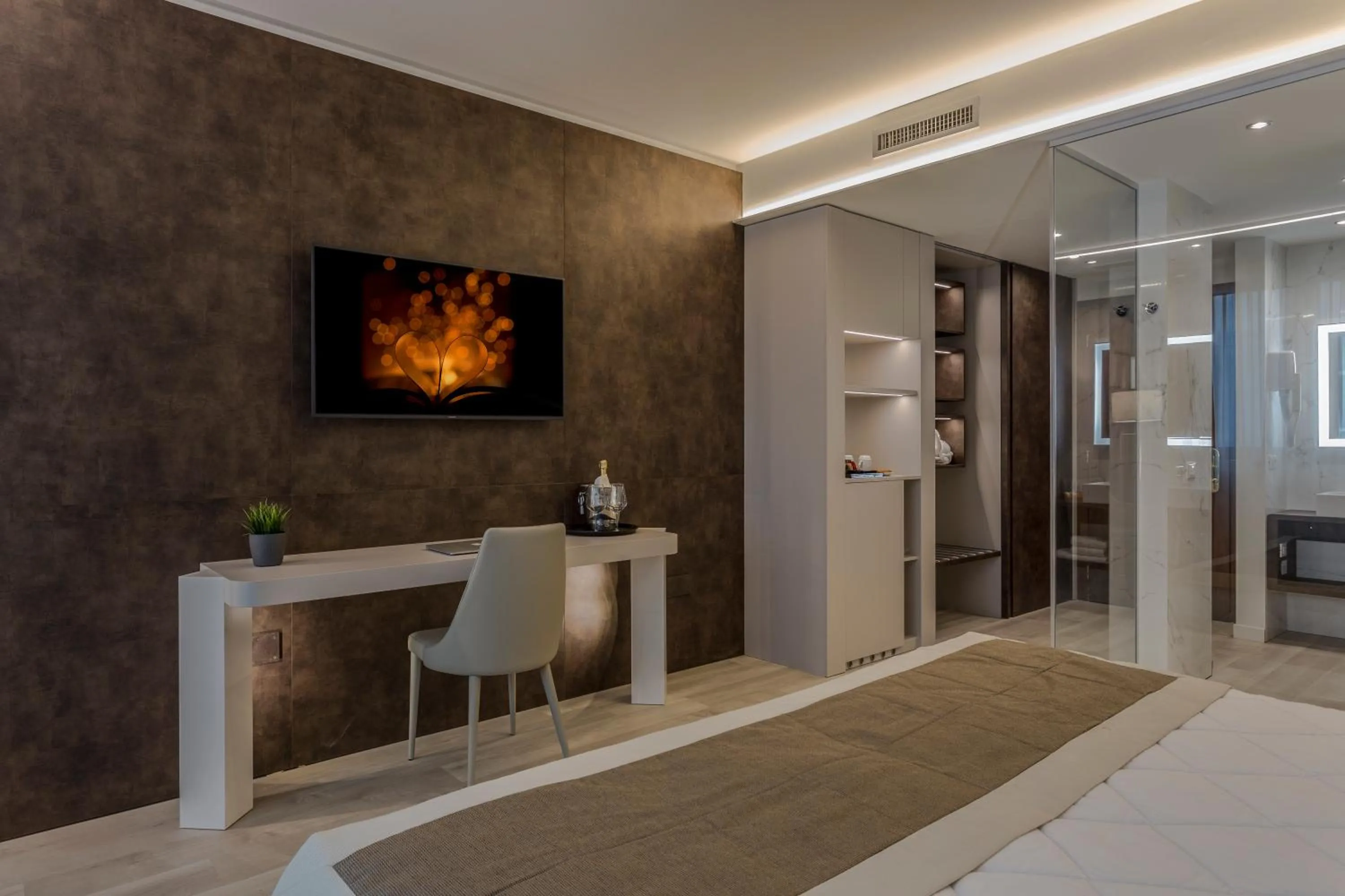 Bed in Hotel Victoria