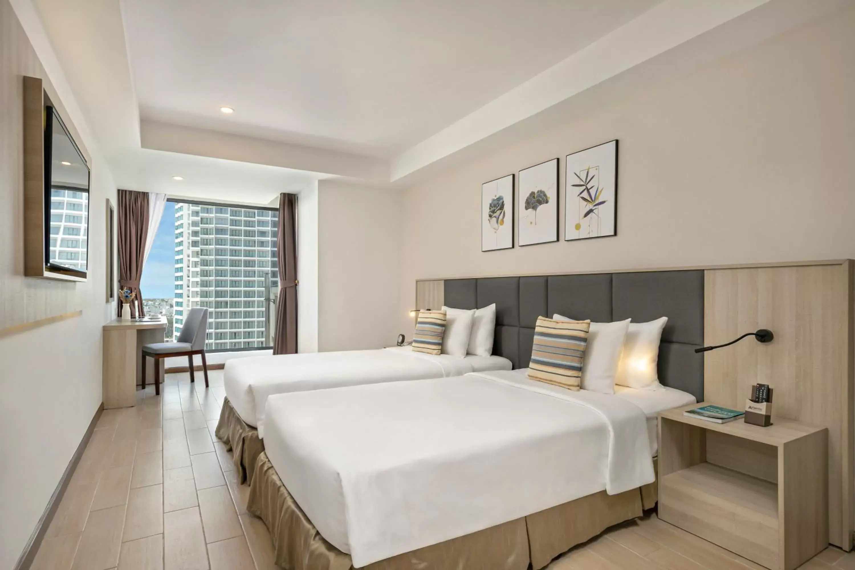 Bedroom, Bed in Atlantic Nha Trang Hotel