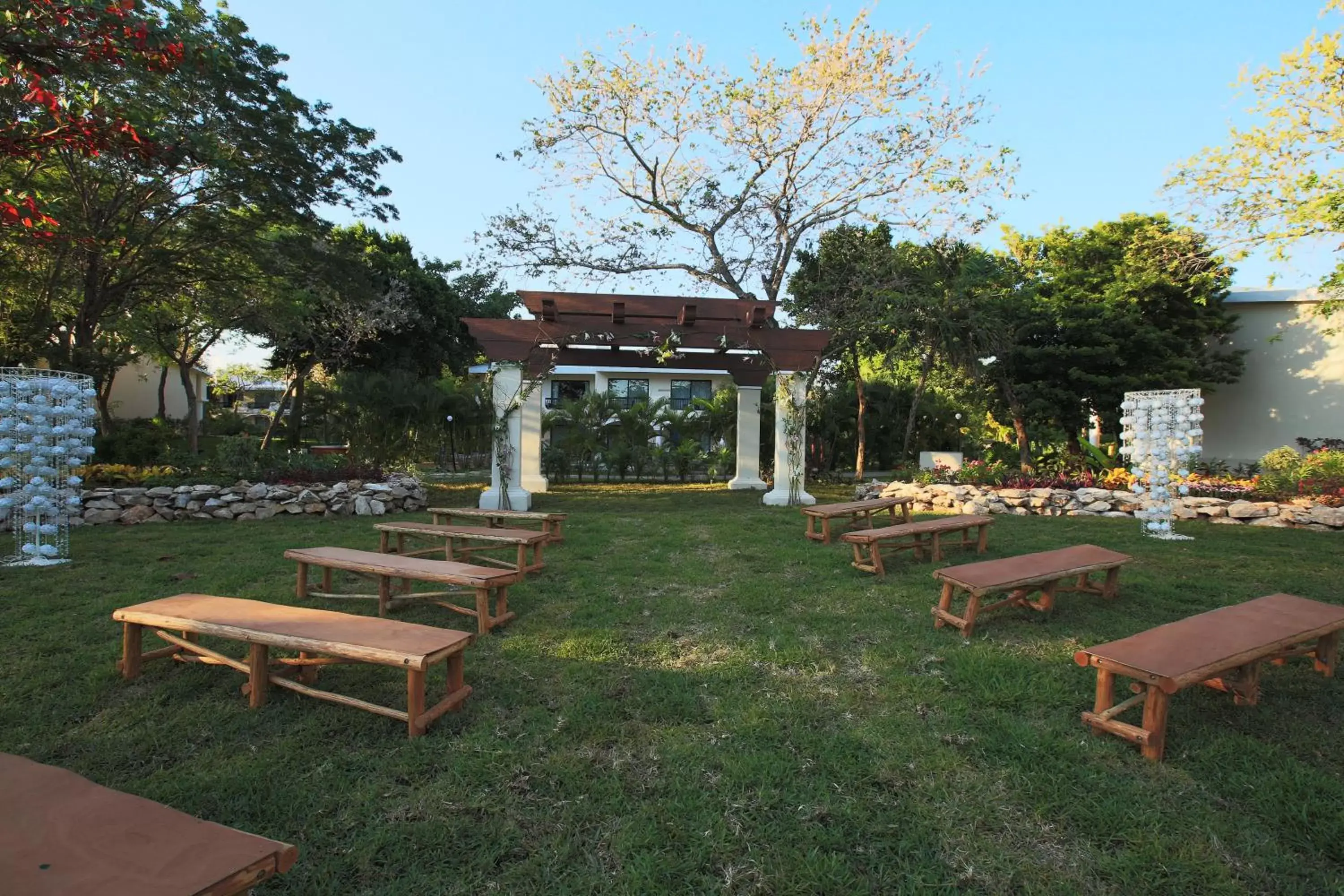 Banquet/Function facilities, Garden in Sandos Playacar All Inclusive