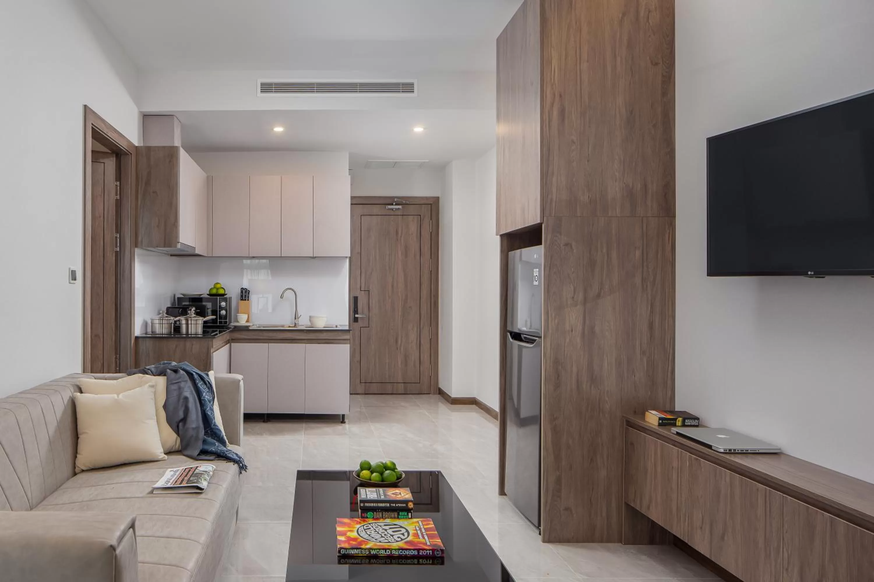 Kitchen or kitchenette in Sensory Park Urban Hotel