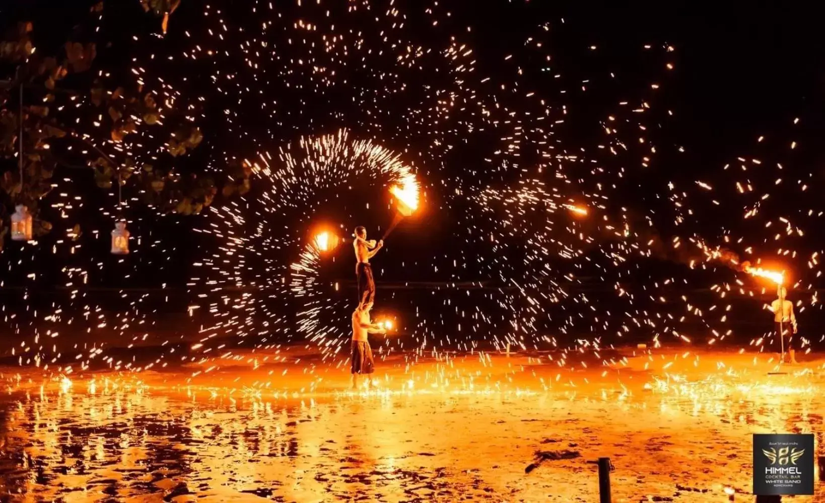 Evening entertainment in Koh Chang Lagoon Princess