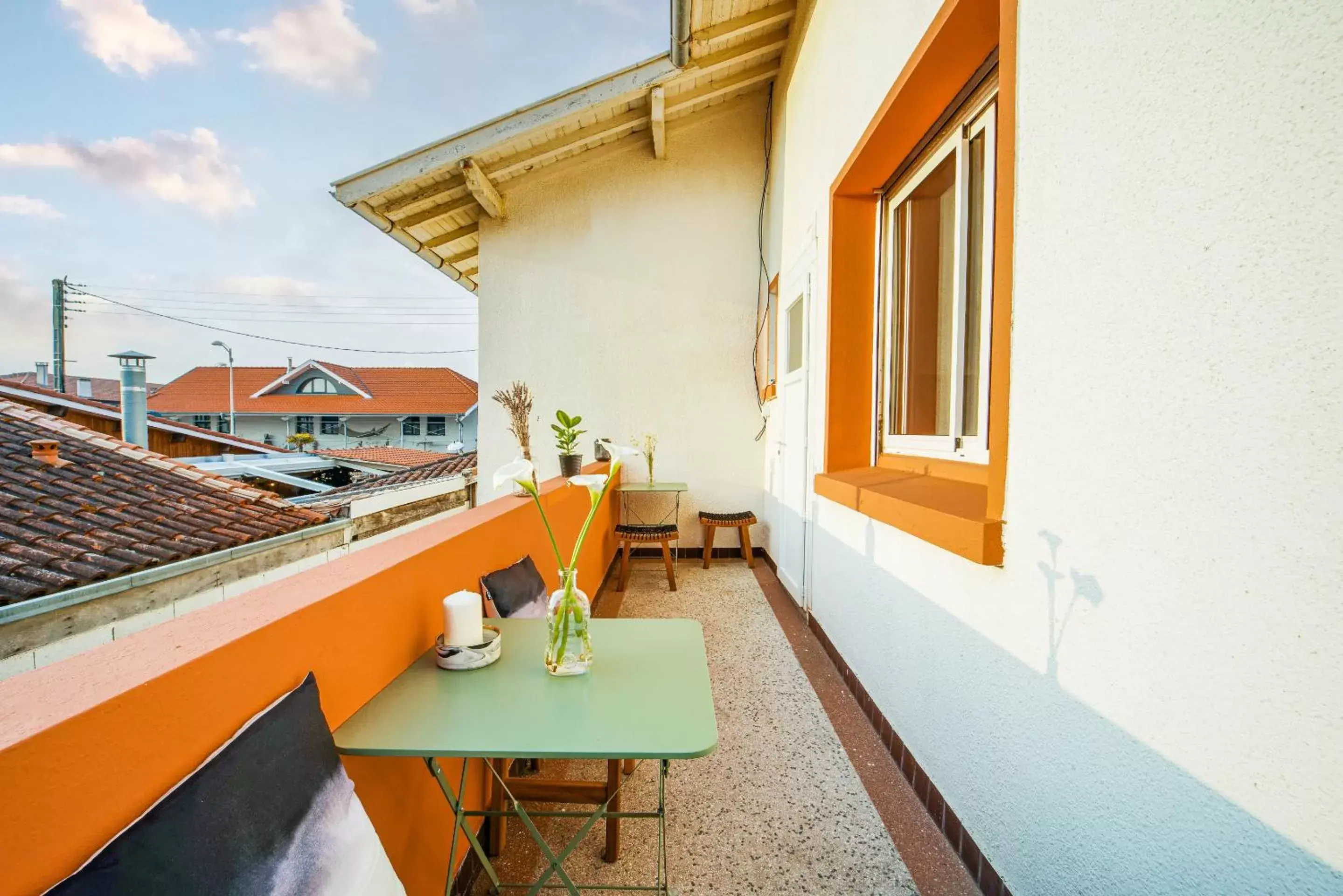 Property building, Balcony/Terrace in La Boga Surf House