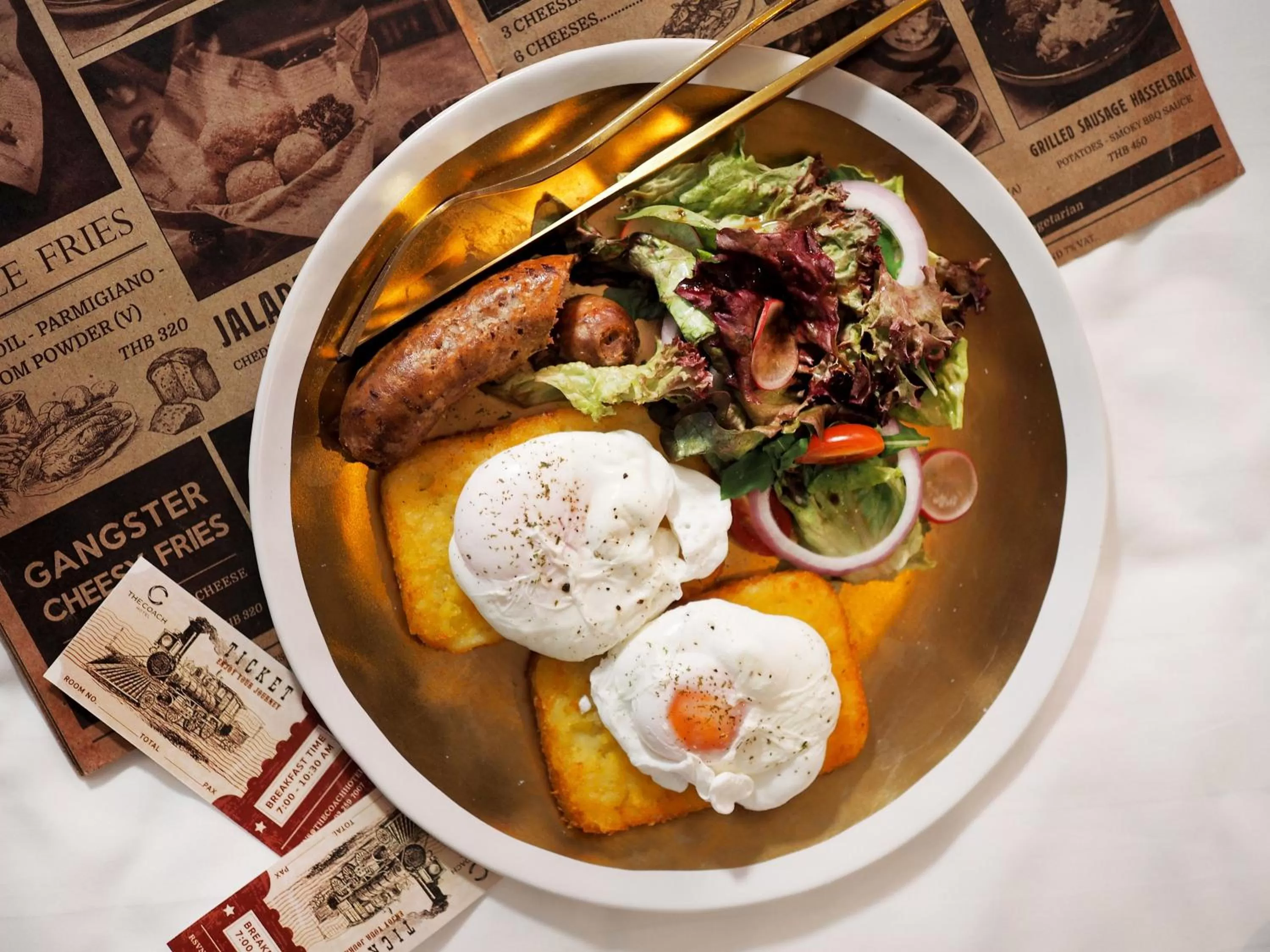 Breakfast in The Coach Hotel Sukhumvit - Asok BTS Bangkok