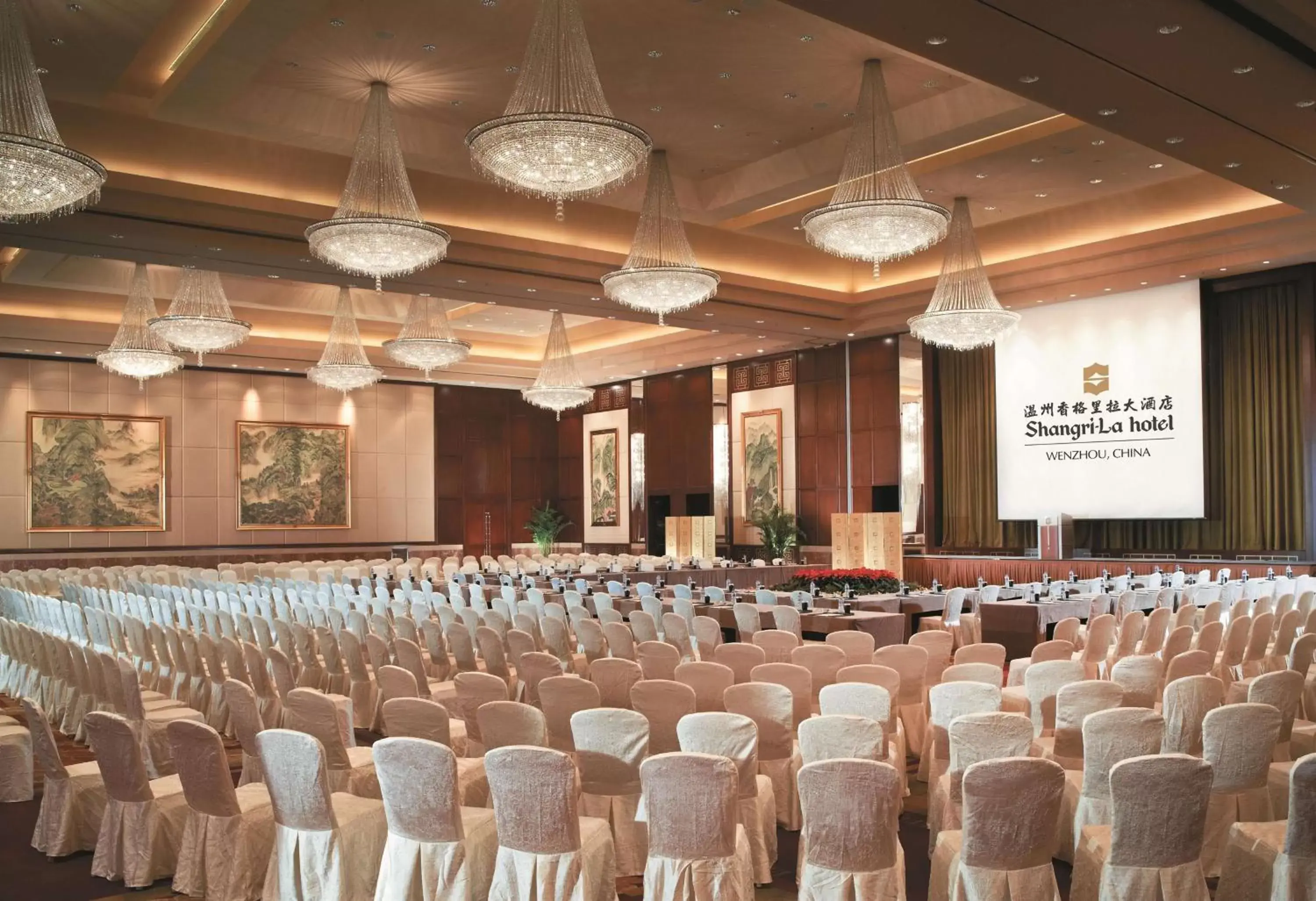 On site, Banquet Facilities in Shangri-La Wenzhou