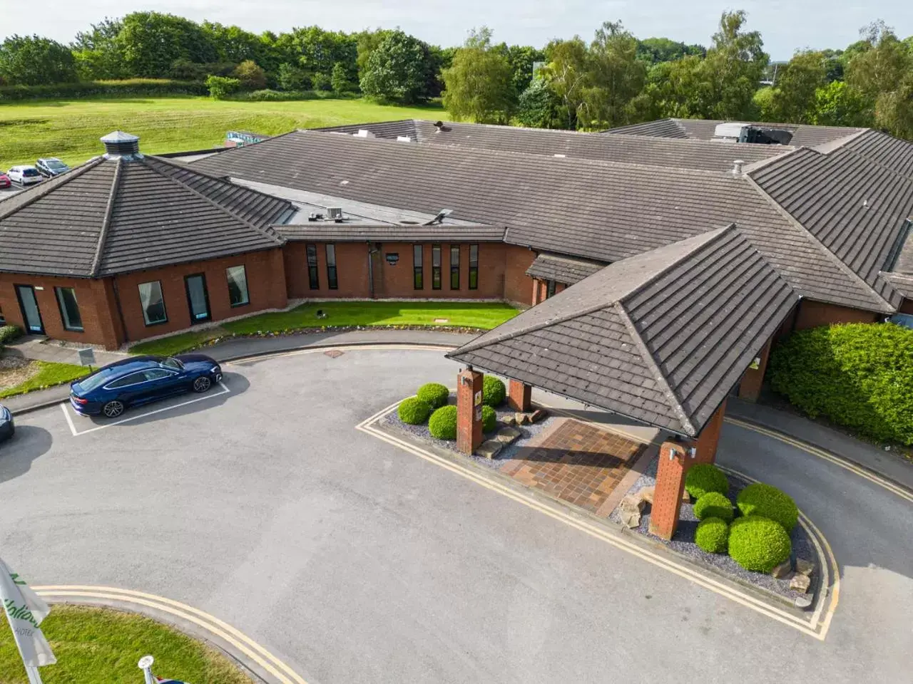 Property building, Bird's-eye View in Holiday Inn South Normanton M1, Jct.28, an IHG Hotel