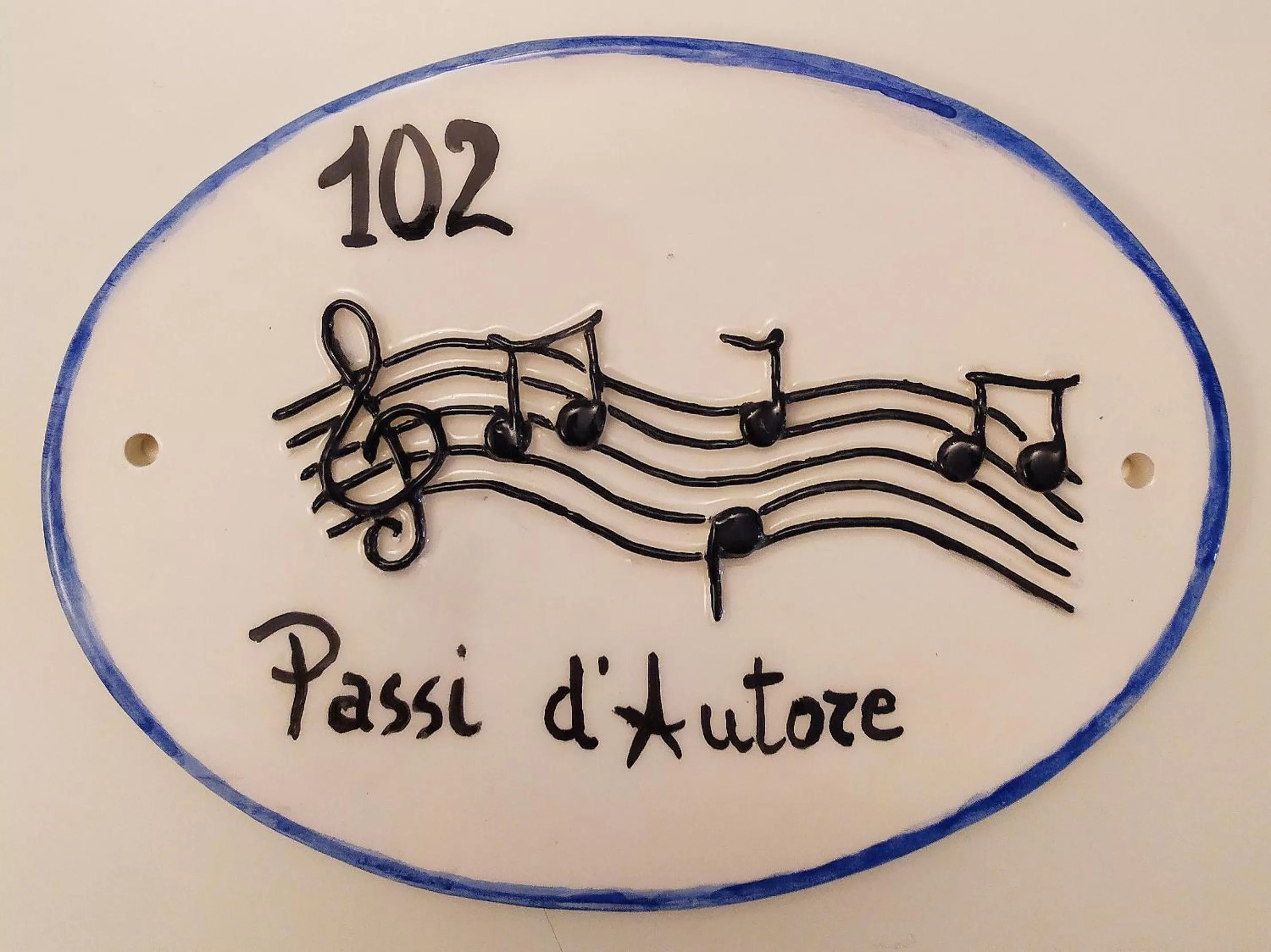 Logo/Certificate/Sign in B&B Terra Mia Napoli