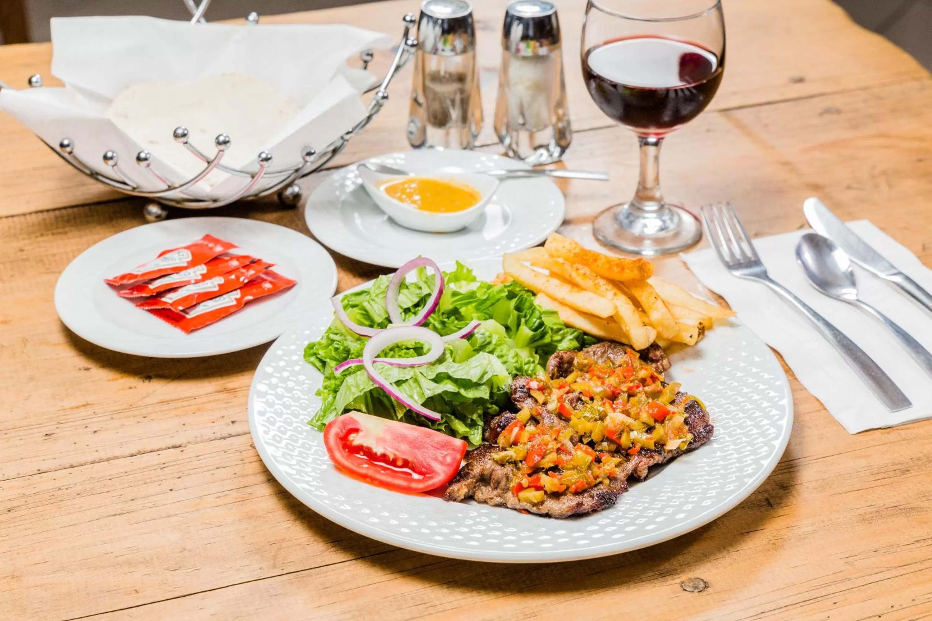 Dinner in Hacienda Inn Aeropuerto