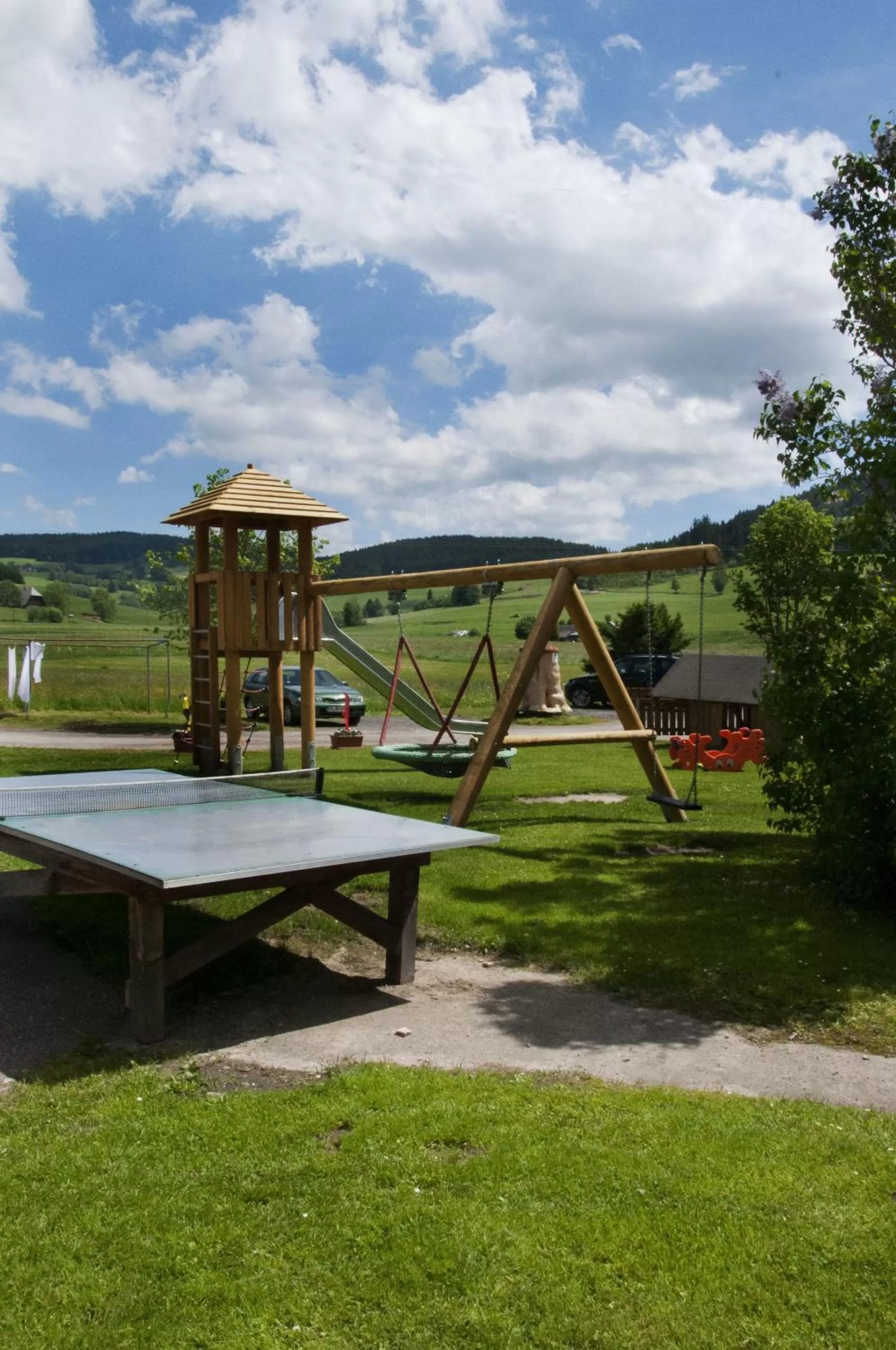 Children play ground in Hotel Zum Löwen - Unteres Wirtshaus