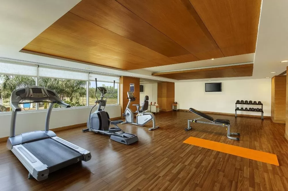 Fitness centre/facilities in Hometel Roorkee