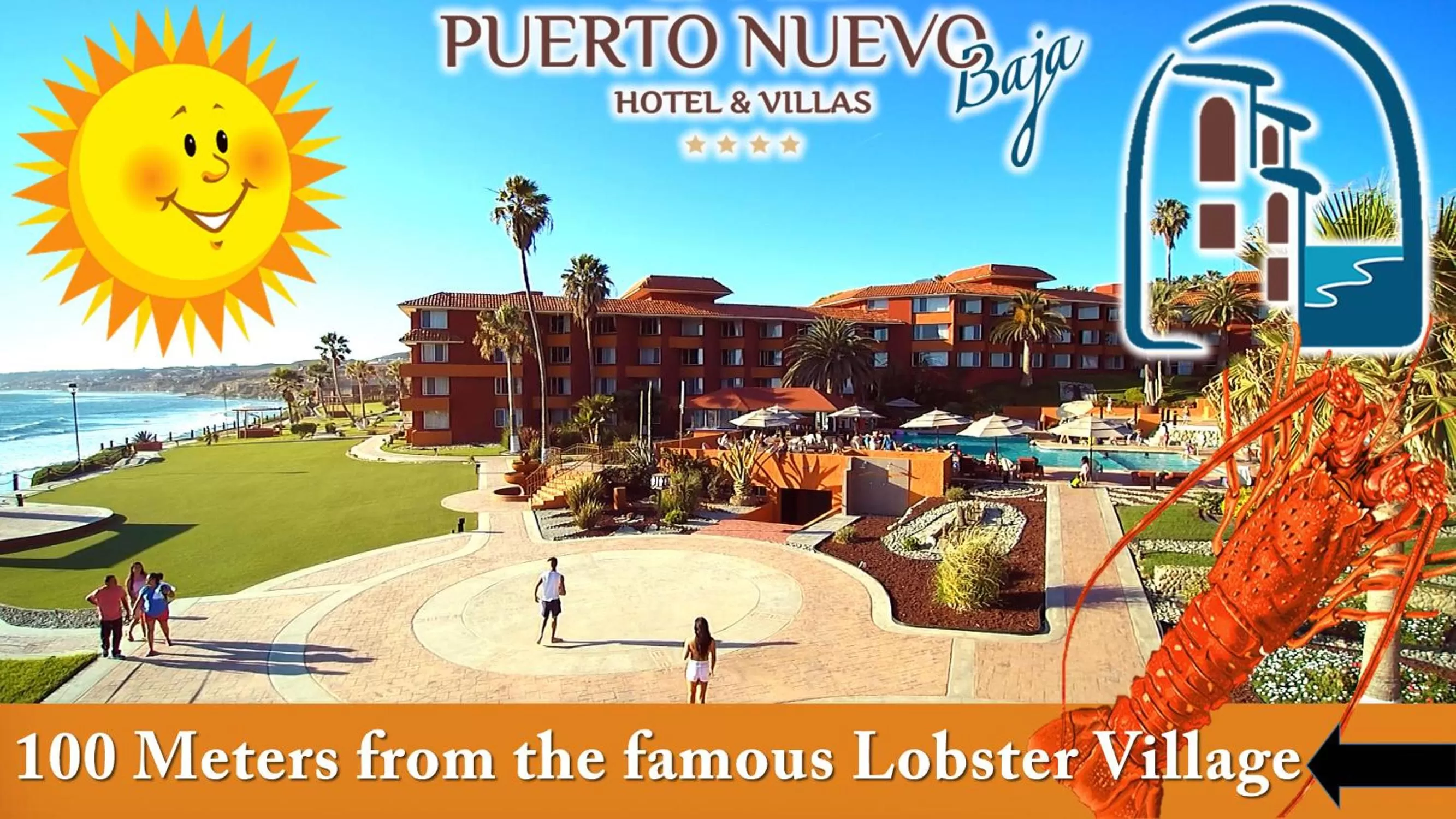 Property building in Puerto Nuevo Baja Hotel & Villas