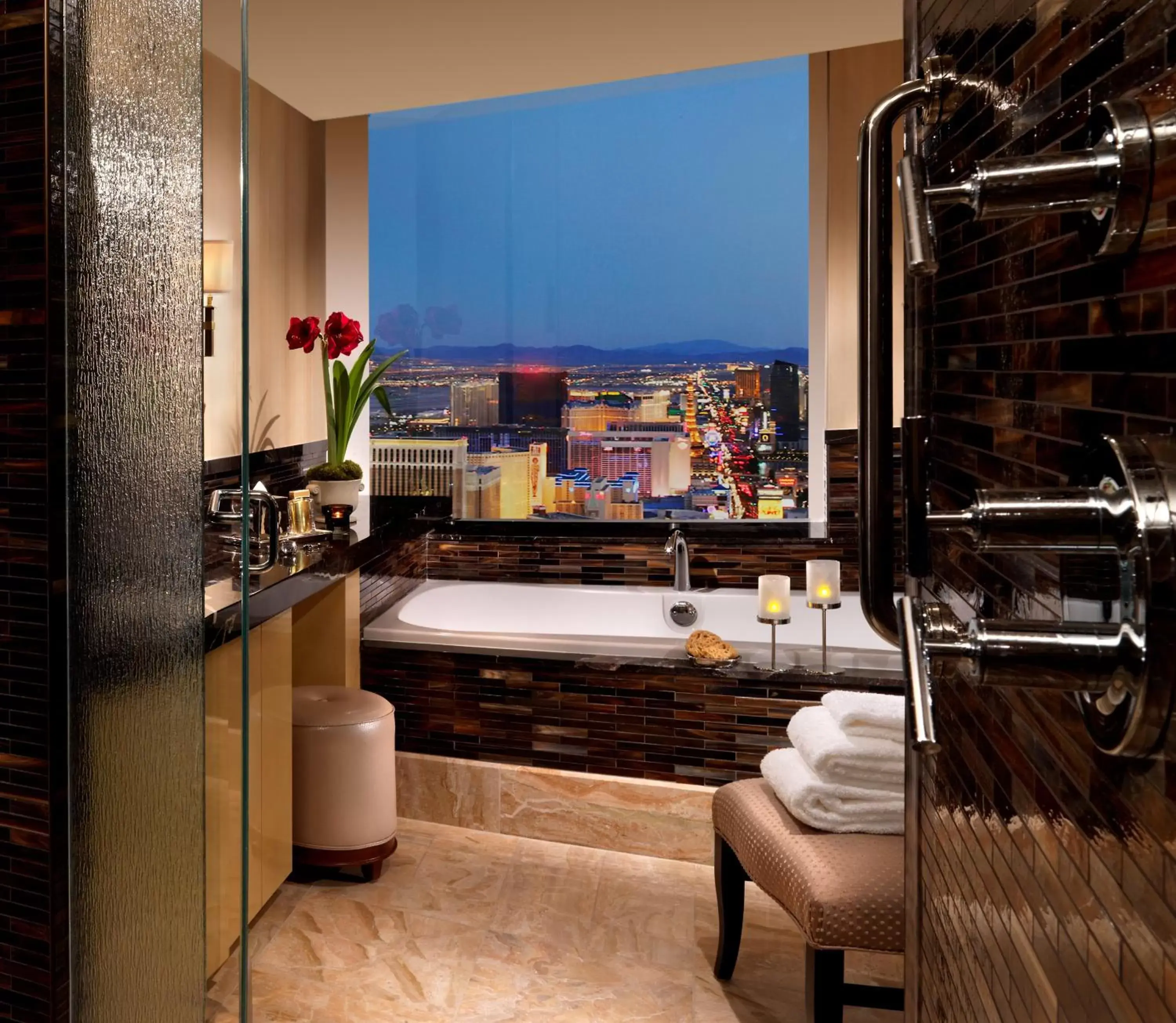 Bathroom in Trump International Hotel Las Vegas