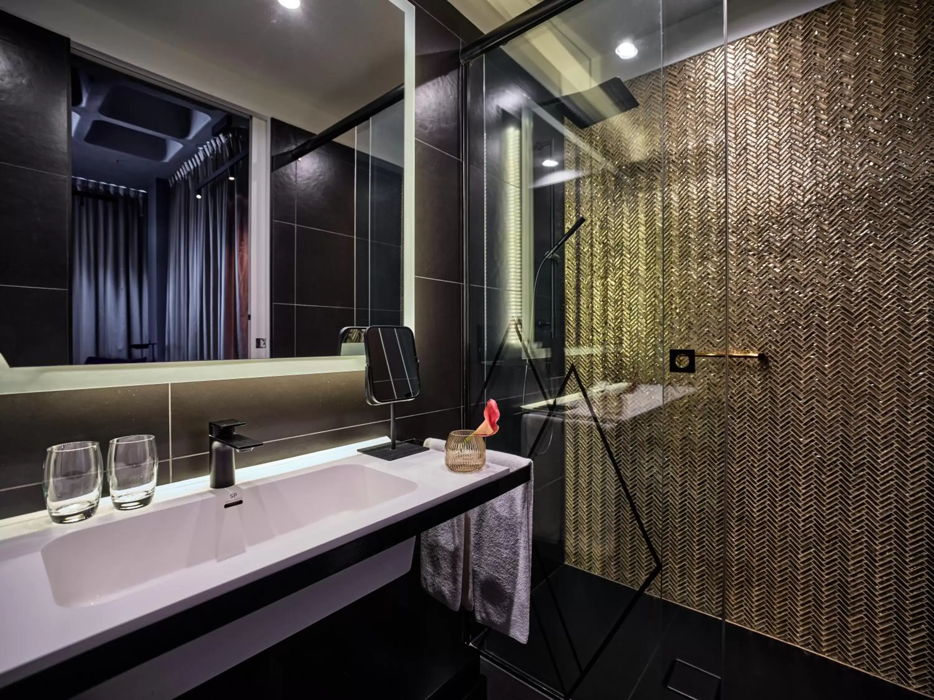 Shower, Bathroom in Hotel Indigo Warsaw Nowy Świat, an IHG Hotel