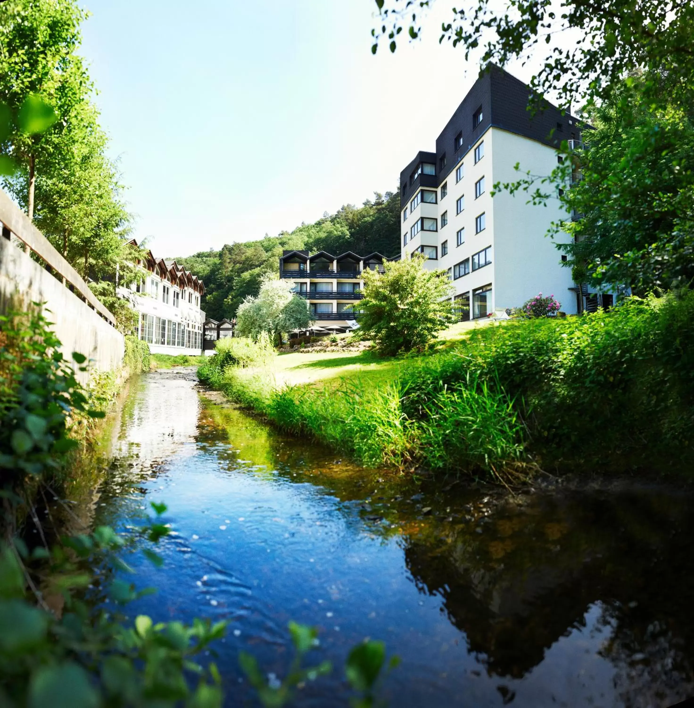 Property building in Hotel Zugbrücke Grenzau