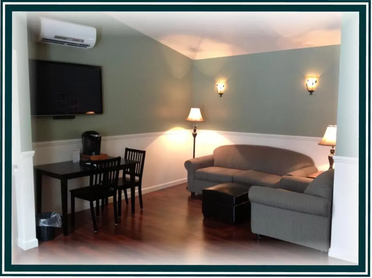 Seating Area in Boardwalk Inn