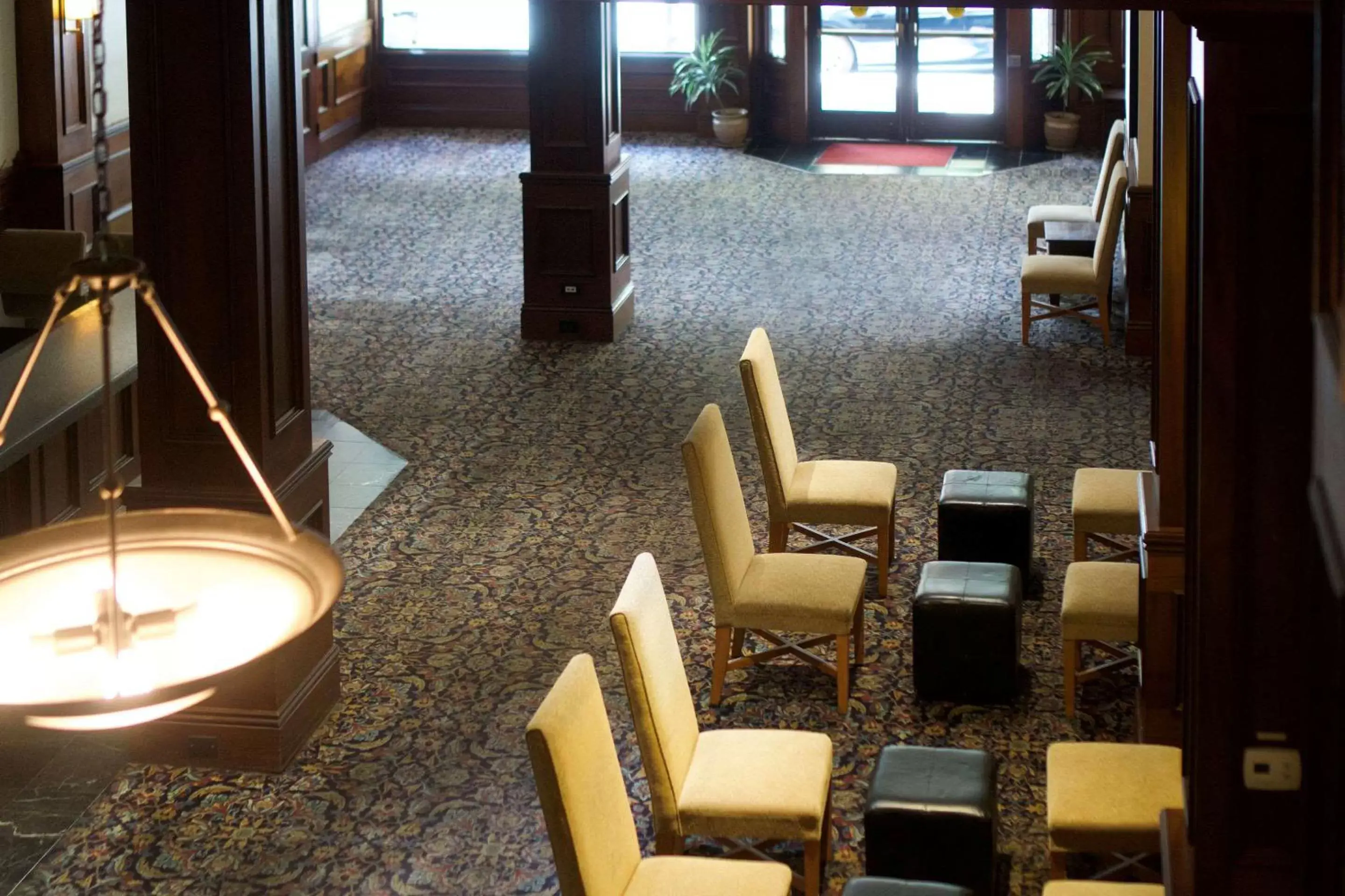 Lobby or reception in The Washington Inn