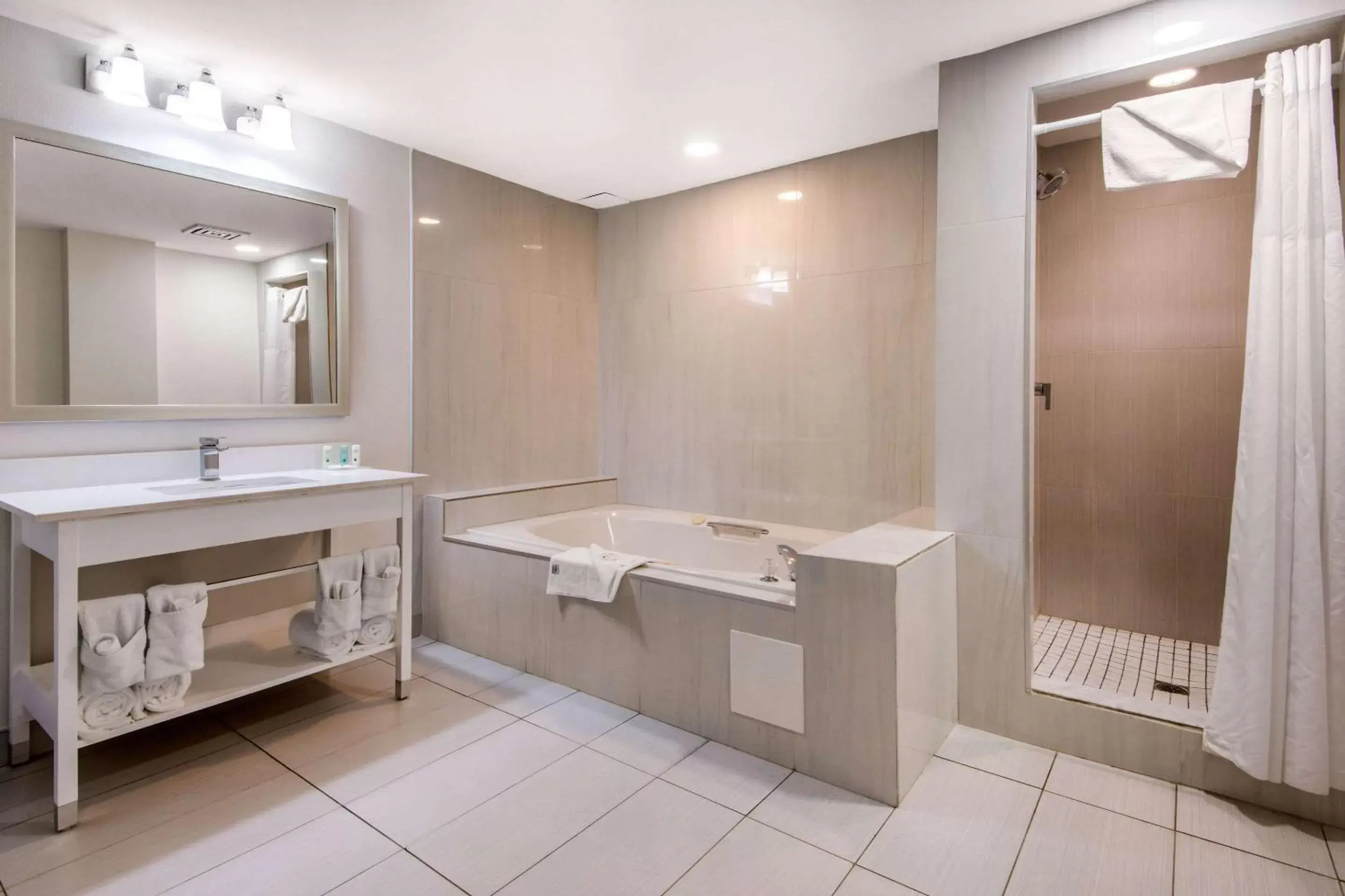 Bathroom in Quality Inn & Conference Centre Bathroom in Quality Inn & Conference Centre